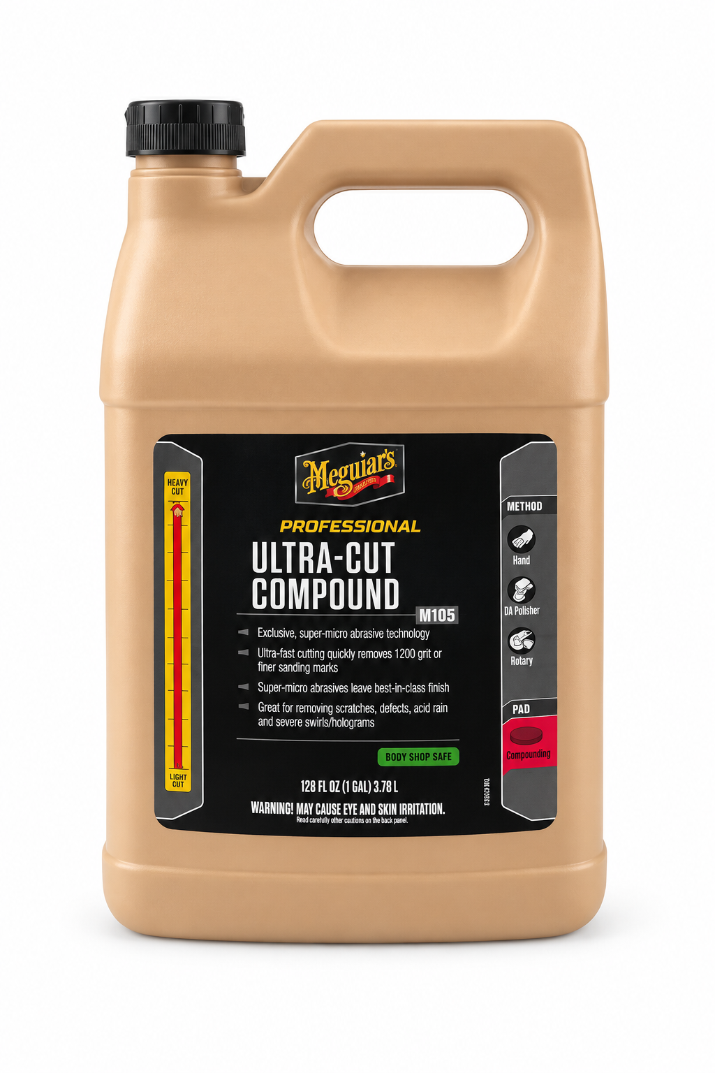 Mirror Glaze® Ultra-Cut Compound, M10532, (1 Gallon)