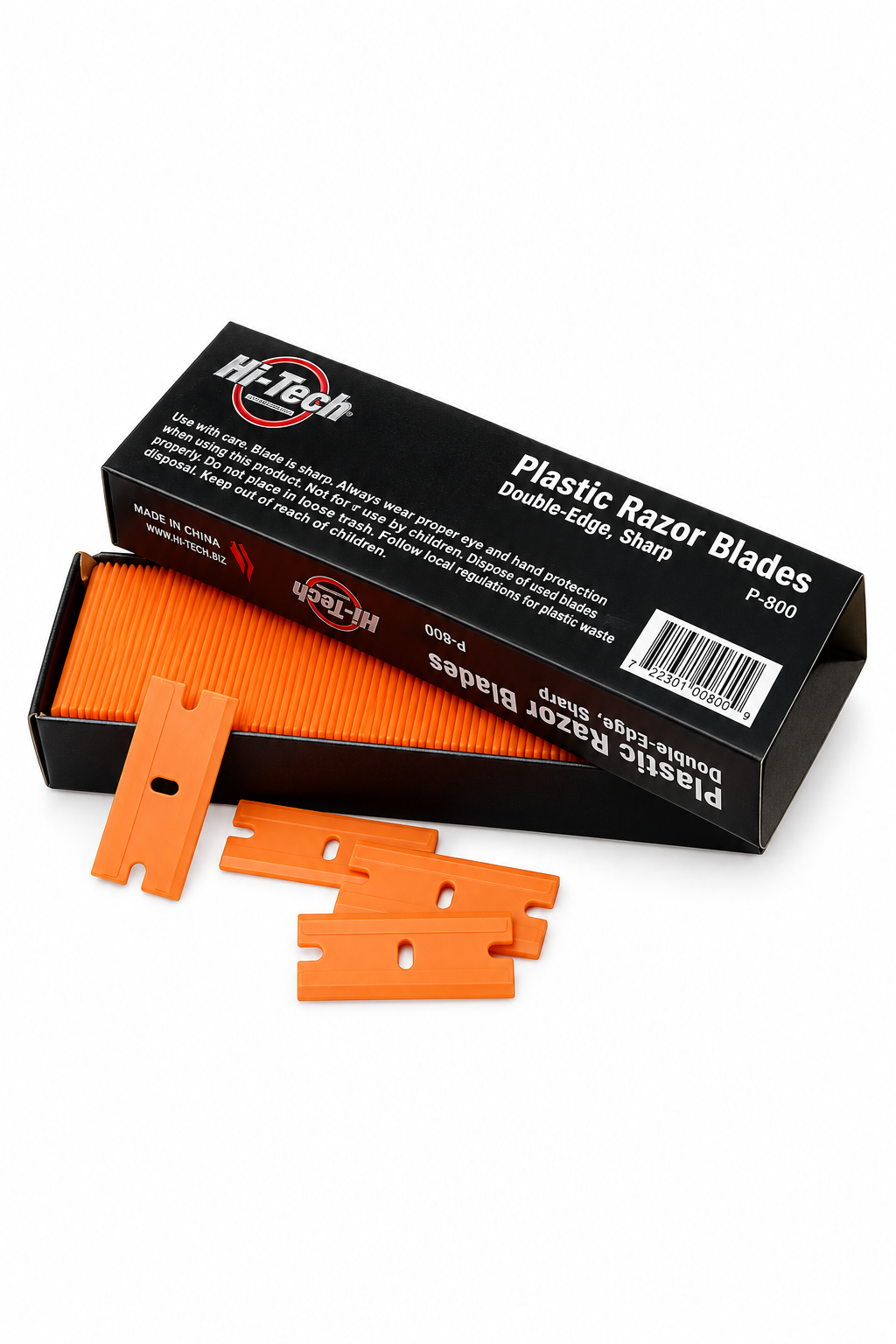 HI-TECH Plastic Razor Blades – Double-Edged