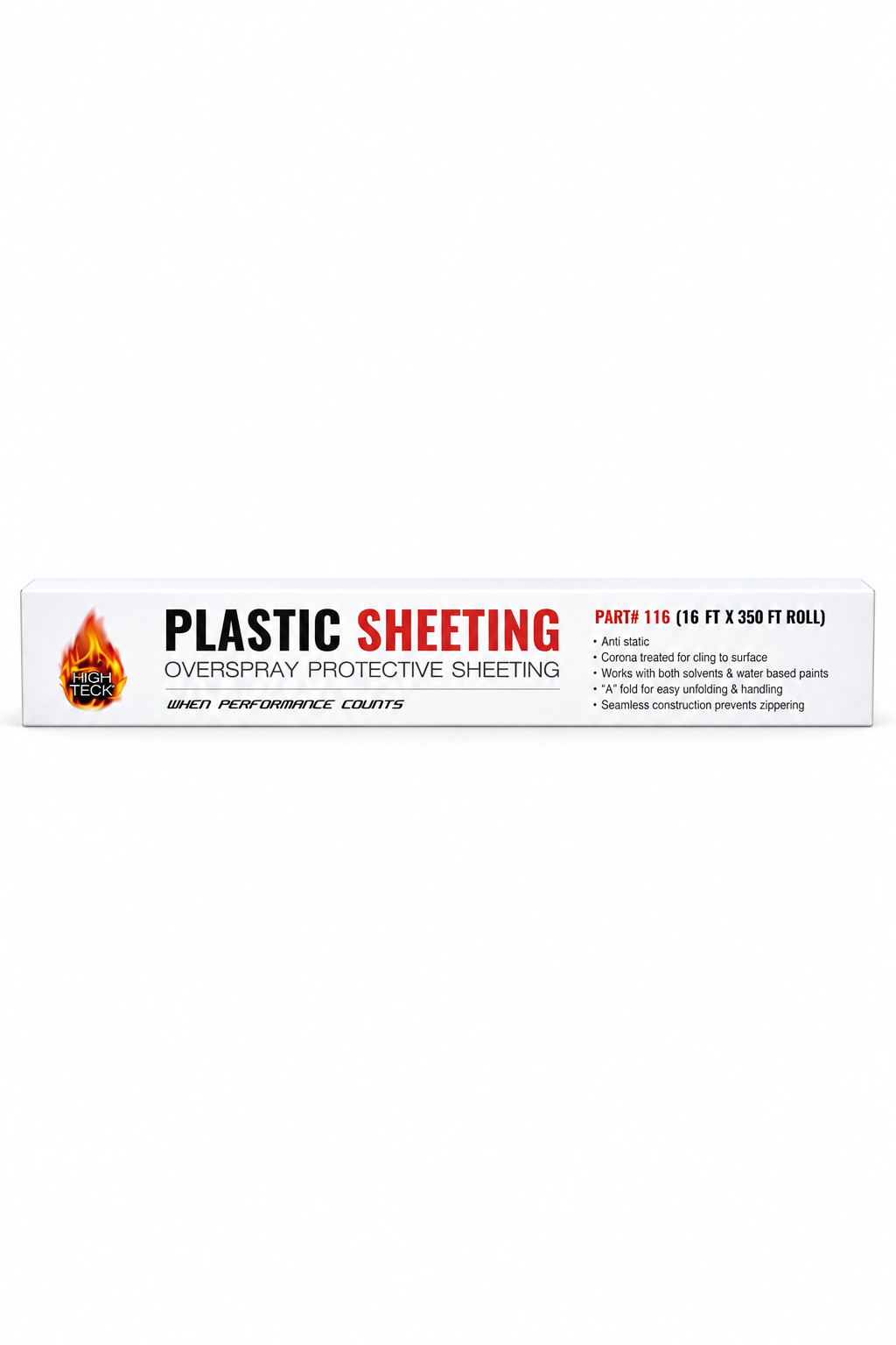 HIGH TECH 16'X350' Plastic Sheeting .315Mil