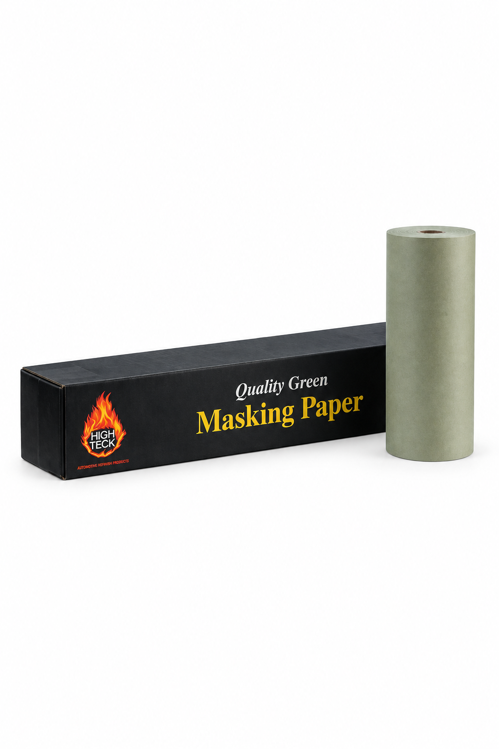 High Teck 18 in x 750 ft Green Masking Paper, 28 lb Basis Weight
