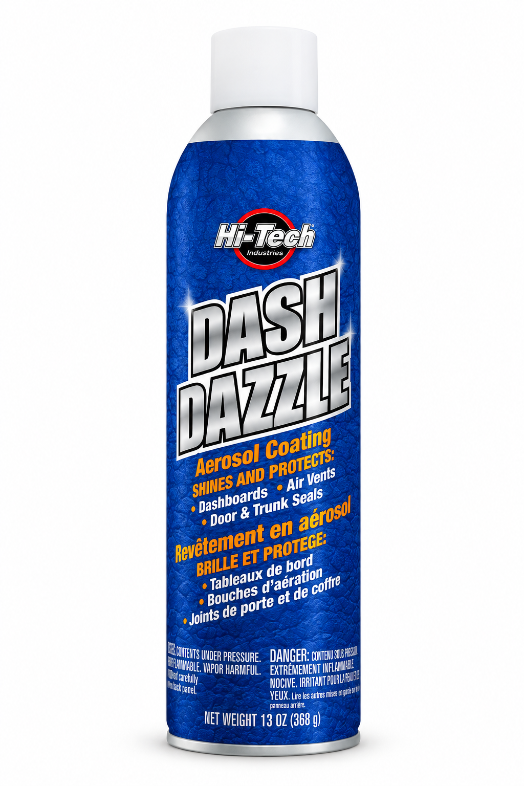 Hi-Tech Dash Dazzle Interior Detailer Aerosol Coating Spray 13oz