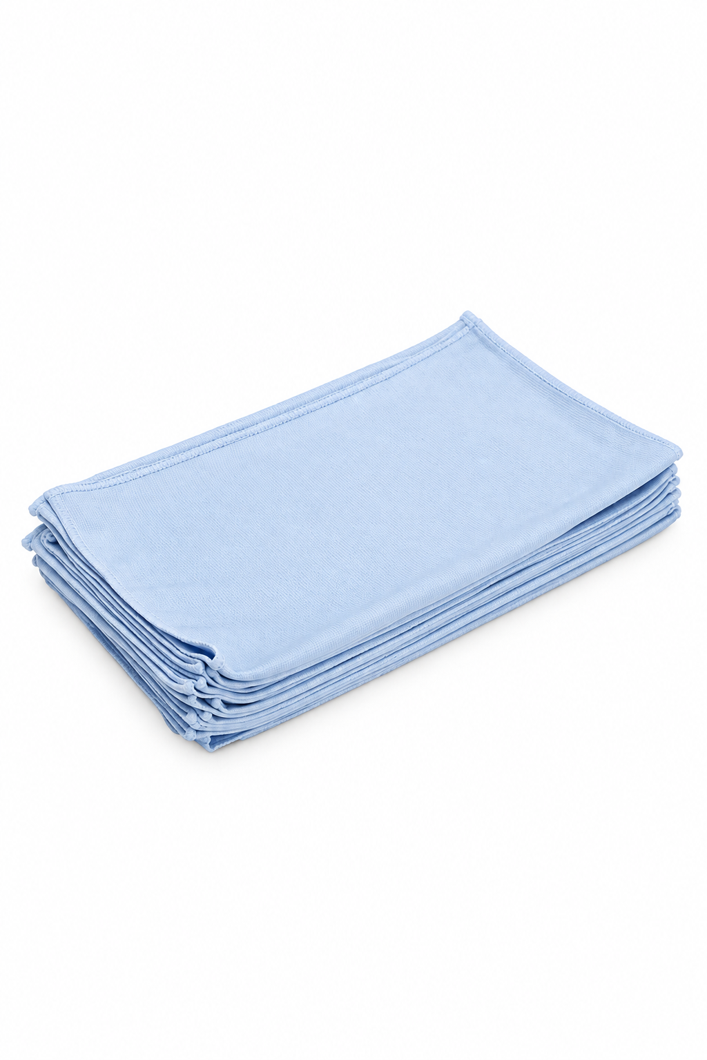 Silky Microfiber Glass Towel, 290 GSM 16" x 16"