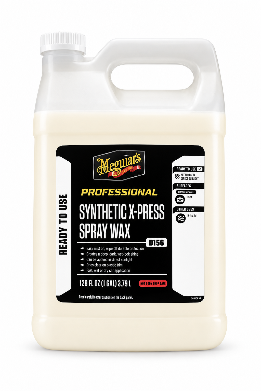 Meguiar's Professional Synthetic X-Press Spray Wax D156 - 1 gal