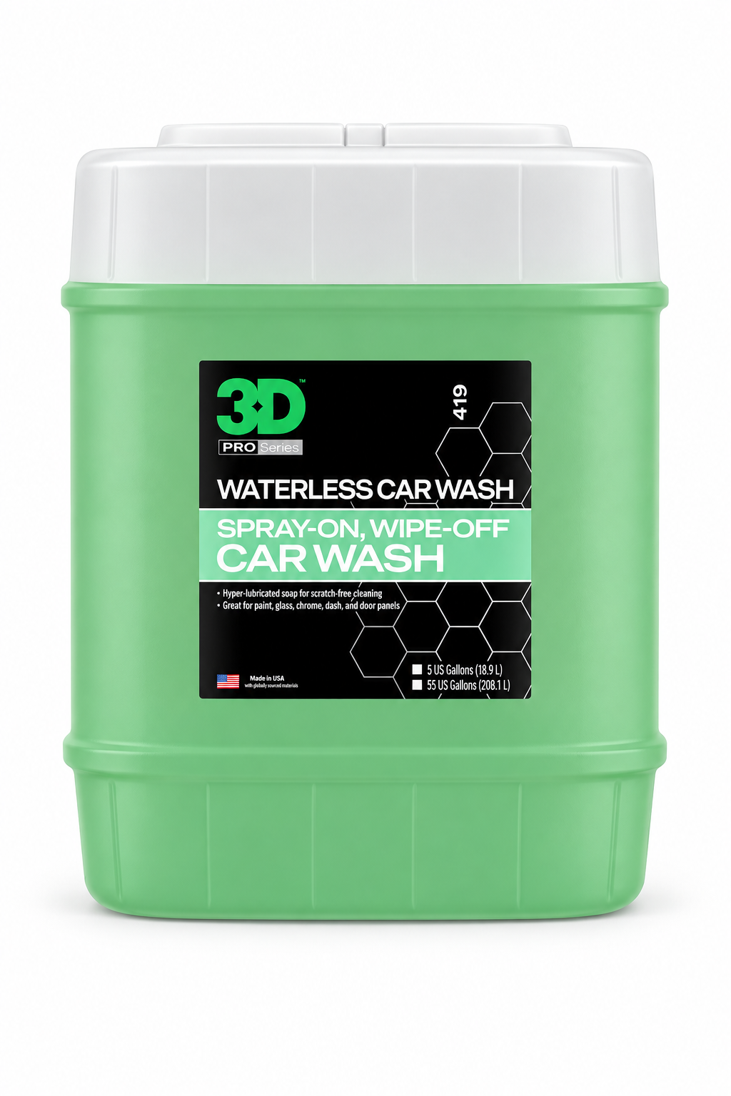 3D Waterless Wash