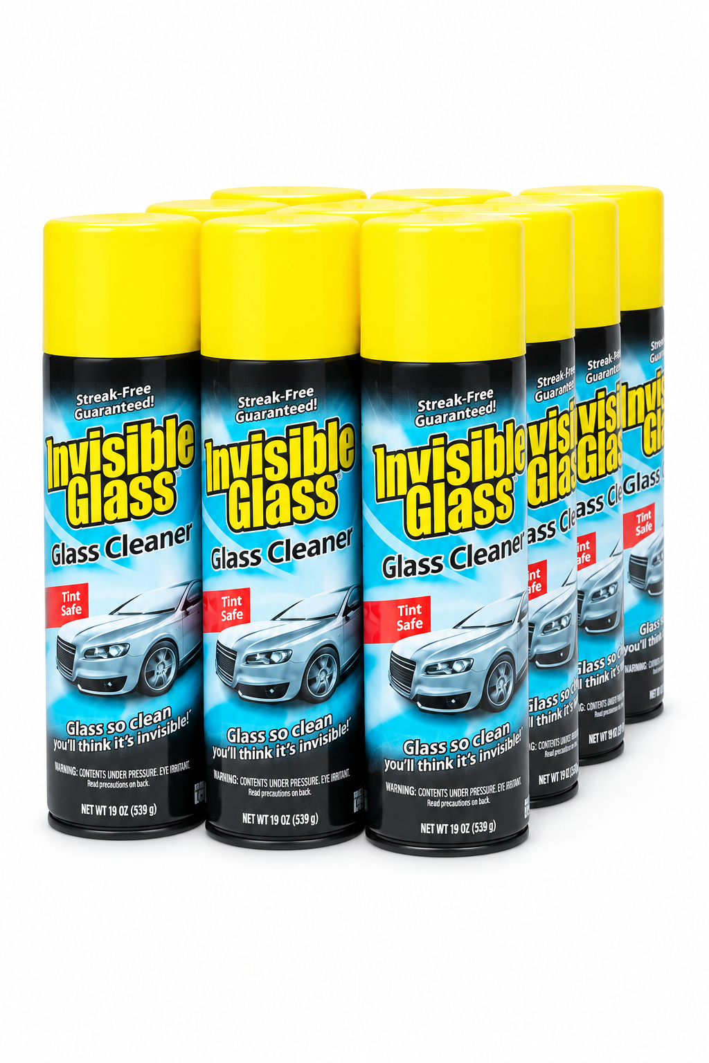 Invisible Glass Cleaner (Aerosol) 19oz (Case of 12)