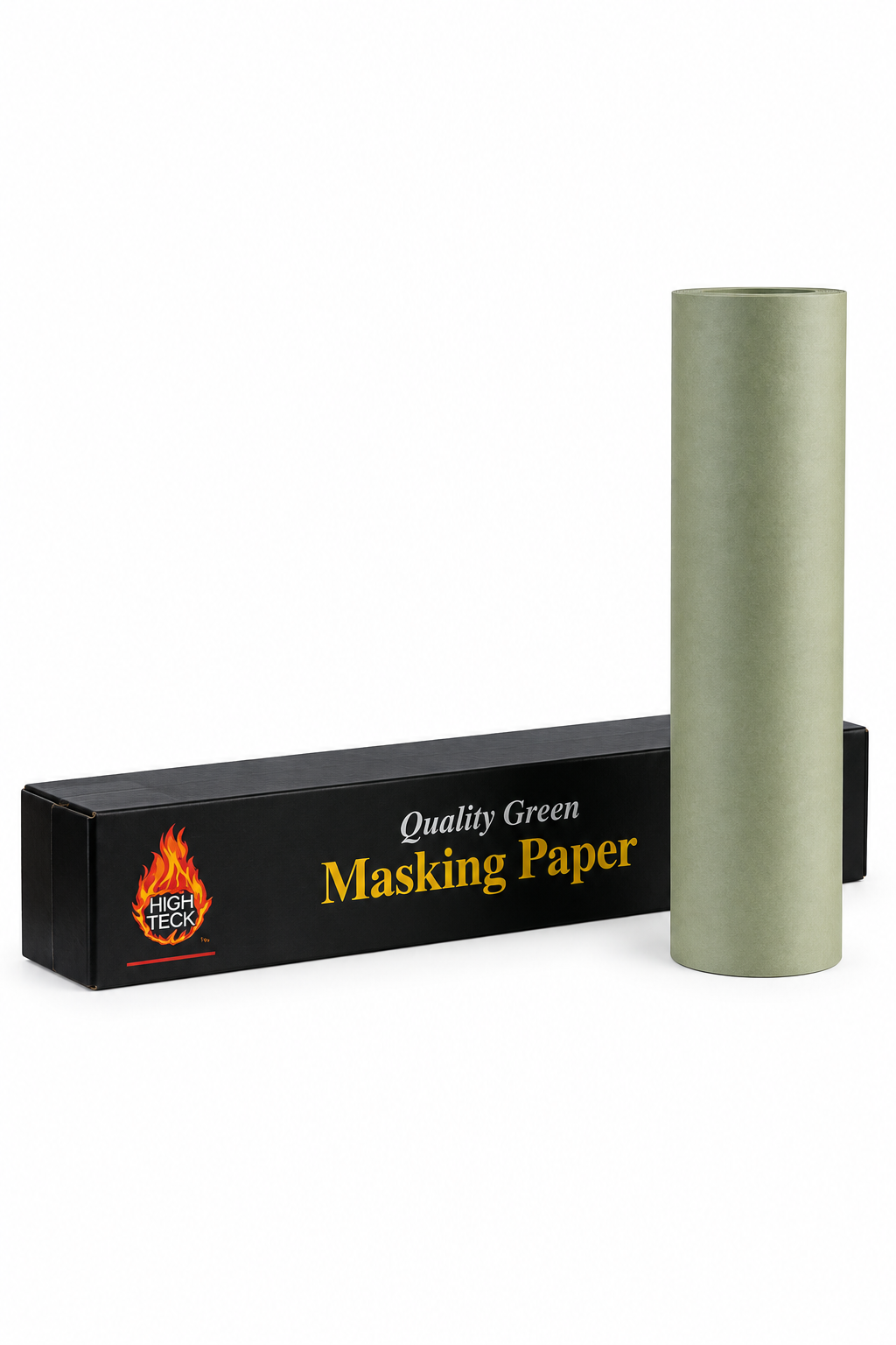 High Teck 36 in x 500 ft Green Masking Paper, 35 Lb Basis Weight