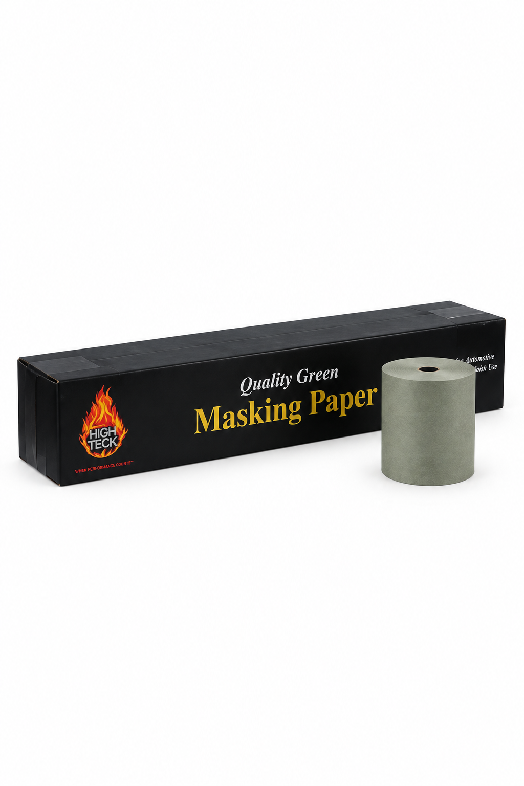 High Teck 6 in x 400 ft Green Masking Paper, 35 Lb Basis Weight