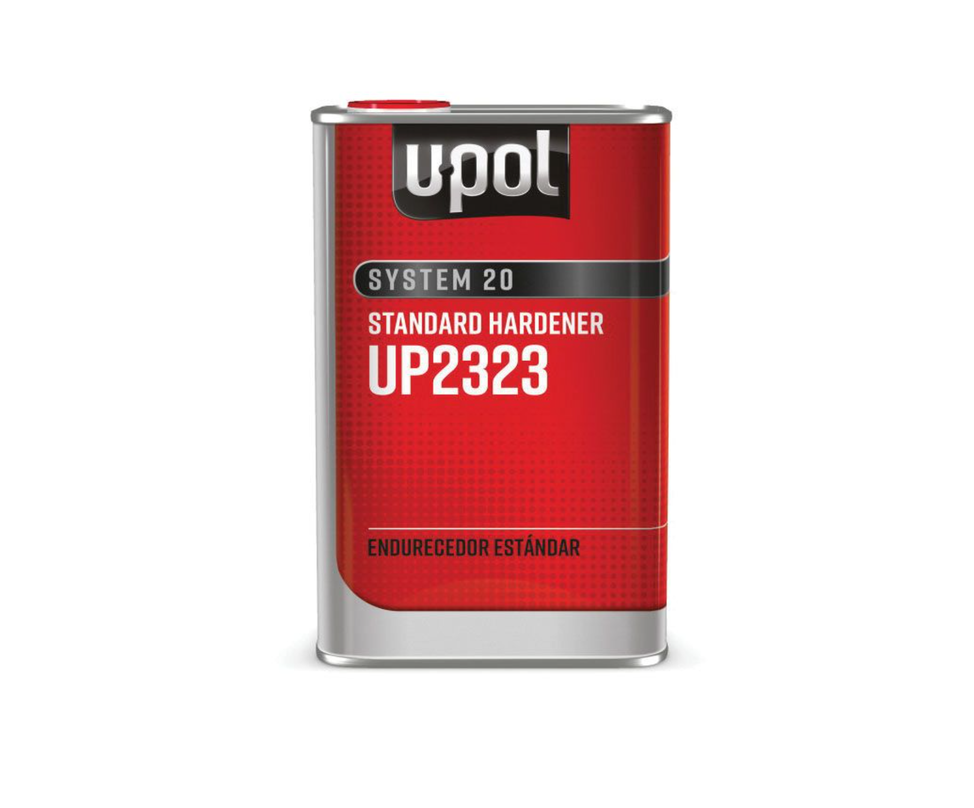 U-POL® SYSTEM 20 UP2323 National Rule Standard Hardener, 1 L Tin, Clear, Liquid, Use With: 2K Primers and Clearcoats