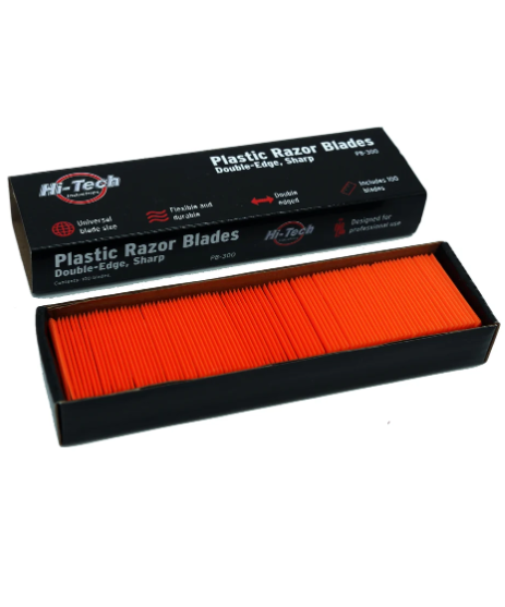 Hi-Tech Plastic Razor Blades