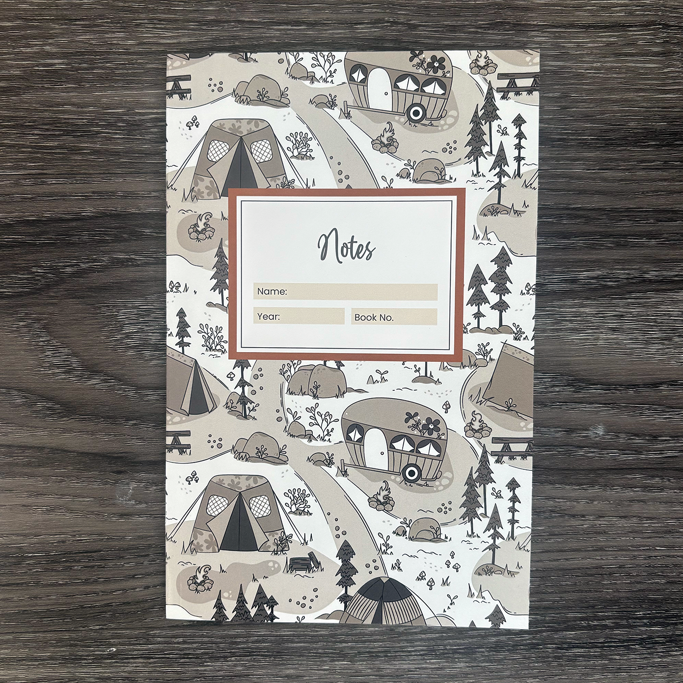 Camp Planner - Lined Journal