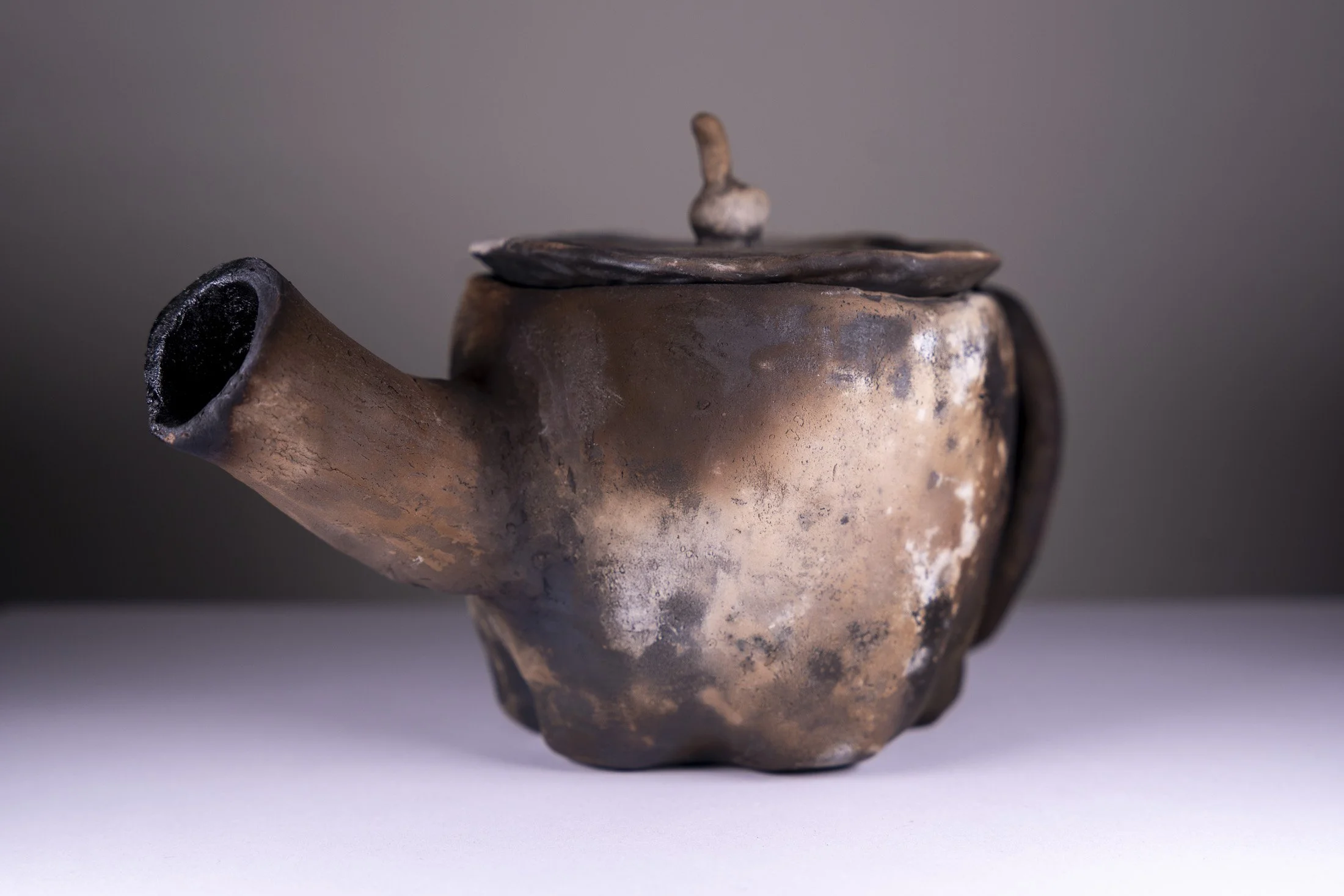 Pit Fire Dino Tea Pot 2025