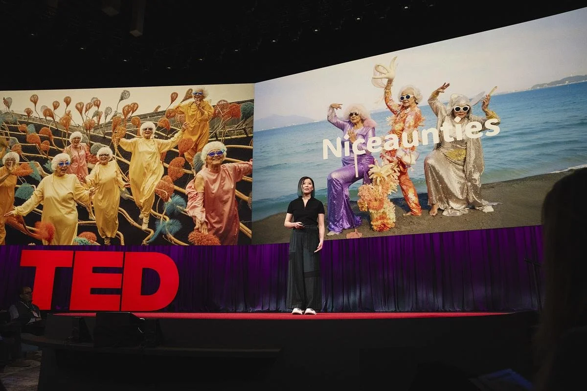 The Weird and Wonderful Art of Niceaunties, TED, Vancouver, 2024