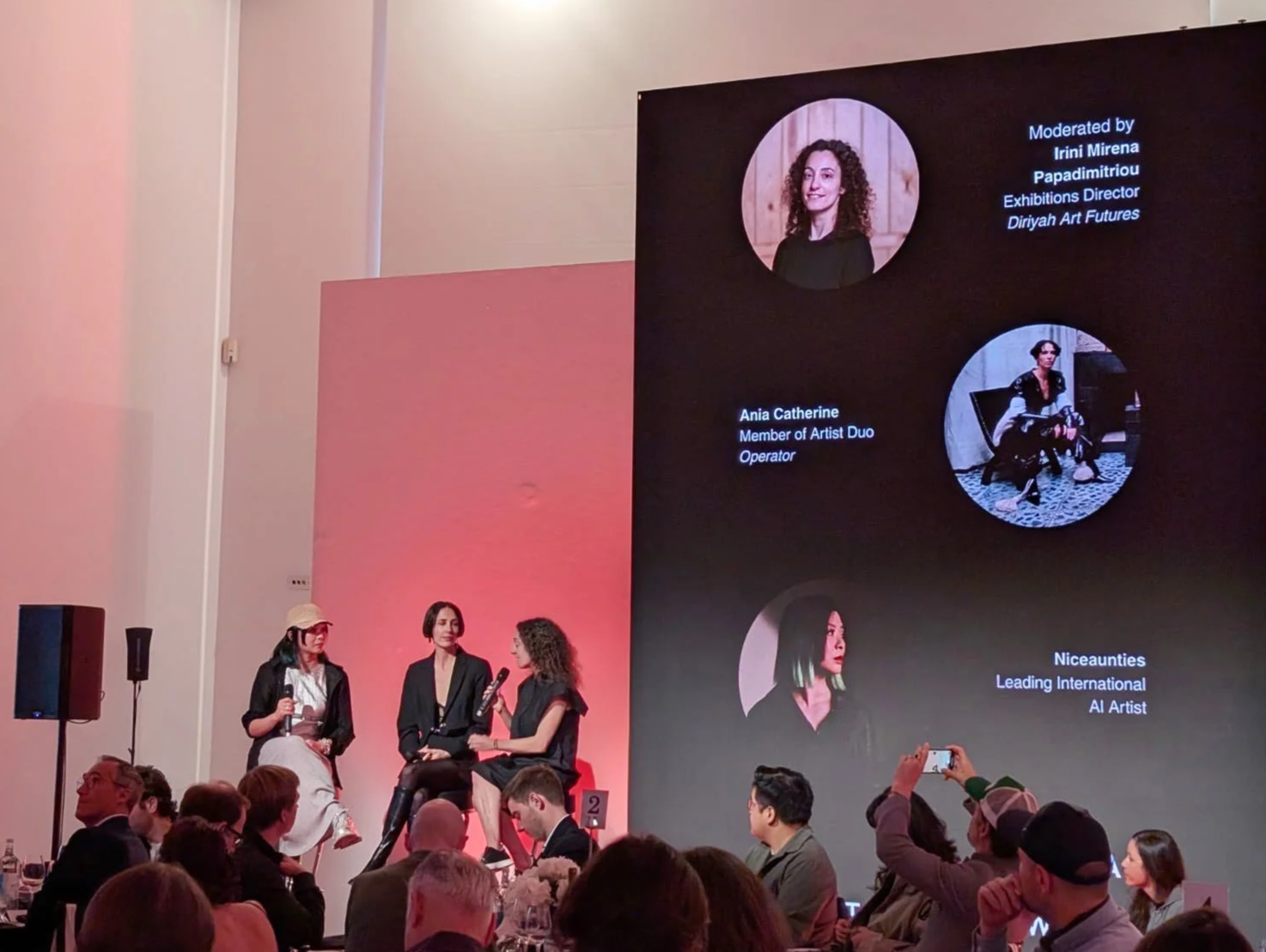 niceaunties with ania catherine of Operator, and Irini Mirena Papadimitriou