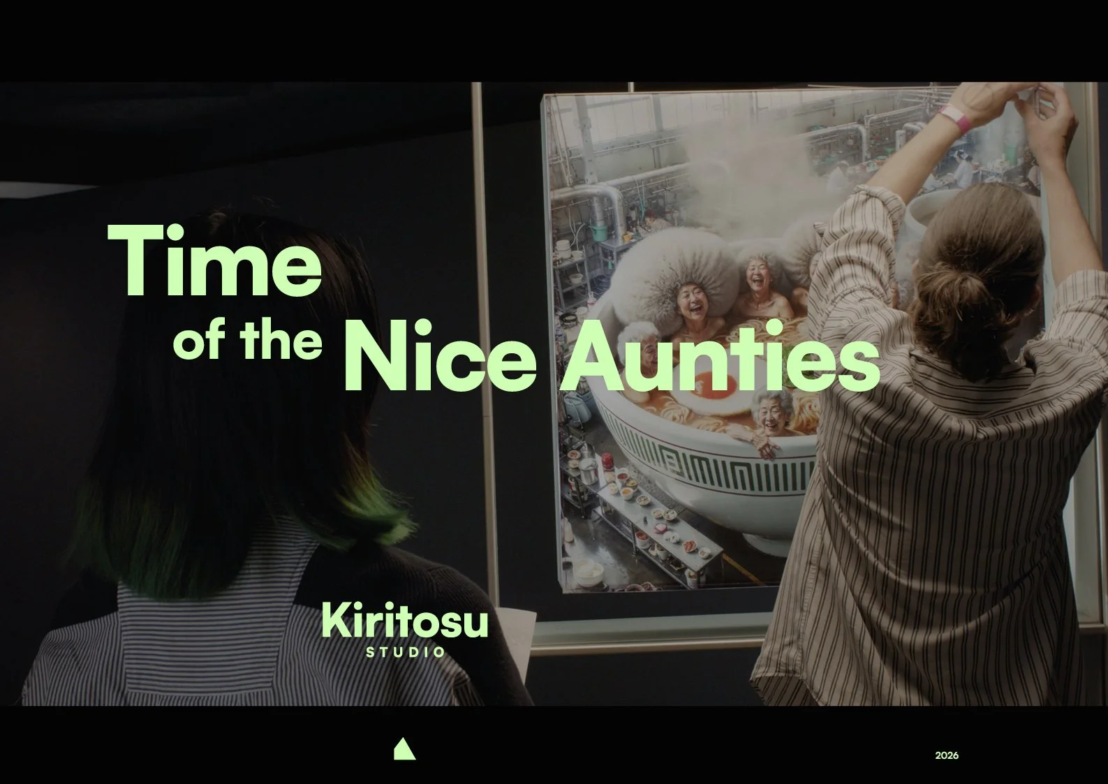 Time of the Nice Aunties, Dec. 2026