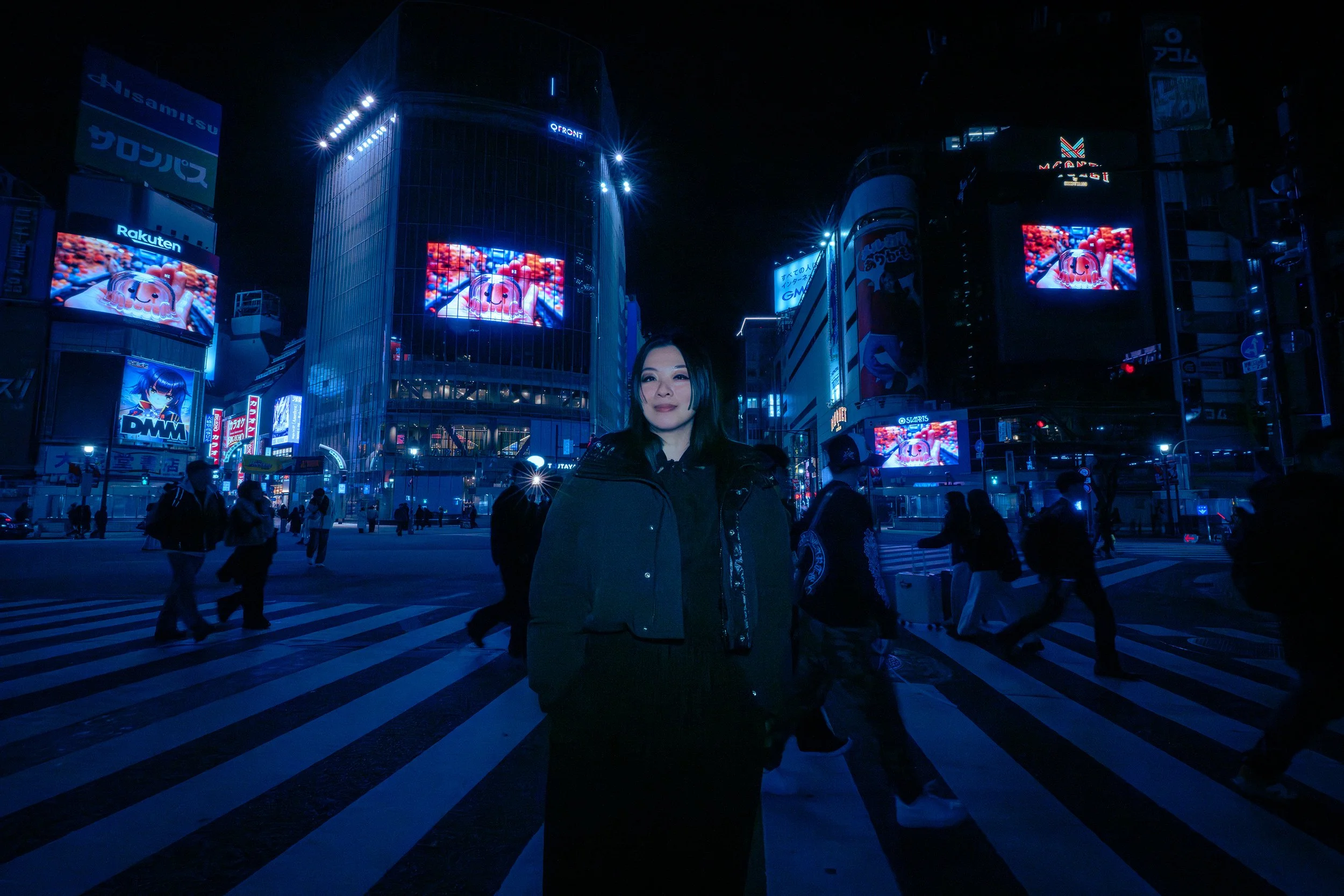 Shibuya Crossing Tokyo, Feb. 13 2026