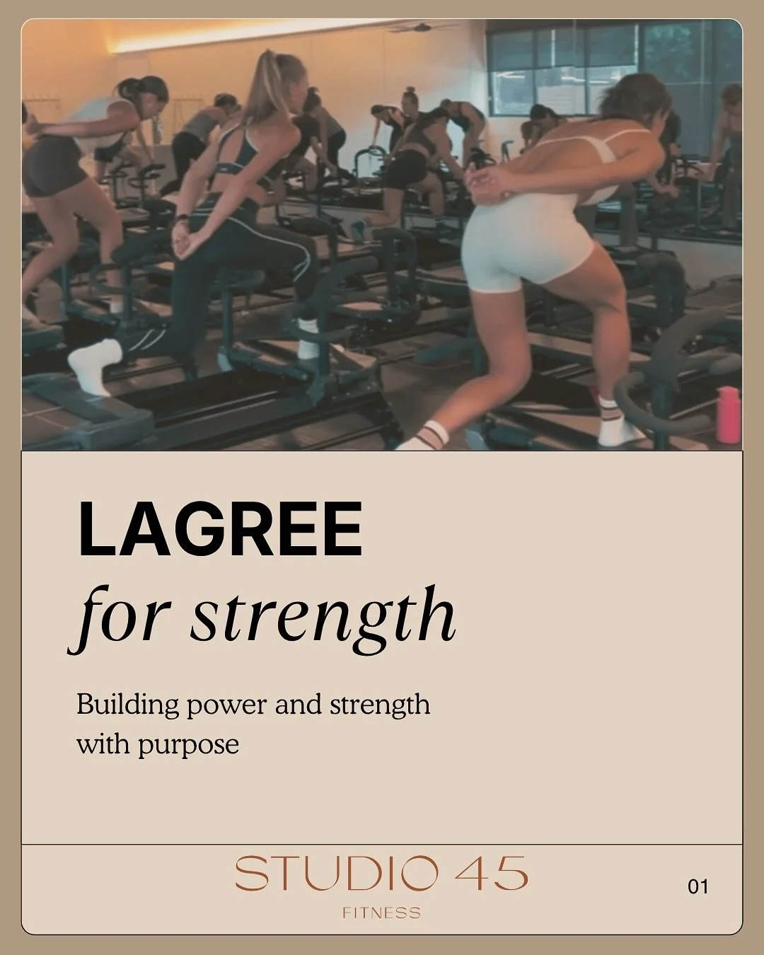 Strength is more than lifting heavy. It&rsquo;s about control, endurance and resilience 💪🏽.⁣
⁣
In a Lagree class at ST45, you work against springs, not free weights, to build deep, targeted strength in every muscle. This isn&rsquo;t about bulk - it