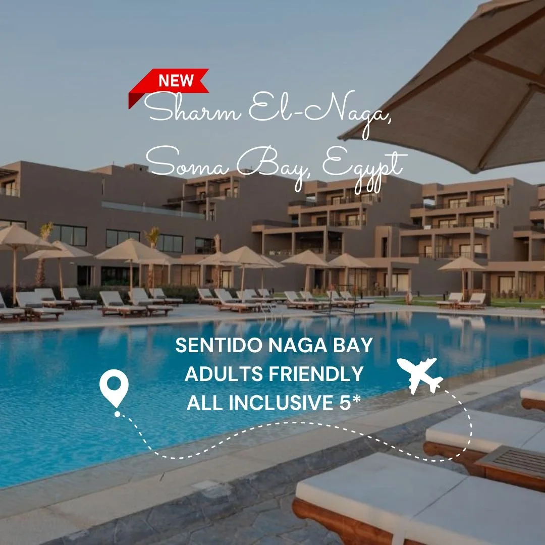 🌊✨ НОВИНКА 2025 &mdash; SENTIDO NAGA BAY (Adults Friendly All Inclusive) ✨🌊
📅 7&ndash;14 февраля | 2 взрослых | $1765
📍 Шарм-эль-Нага, Сома Бэй (Египет)
🏝️ Современный 5★ курорт, открывшийся совсем недавно, &mdash; это воплощение элегантного отд
