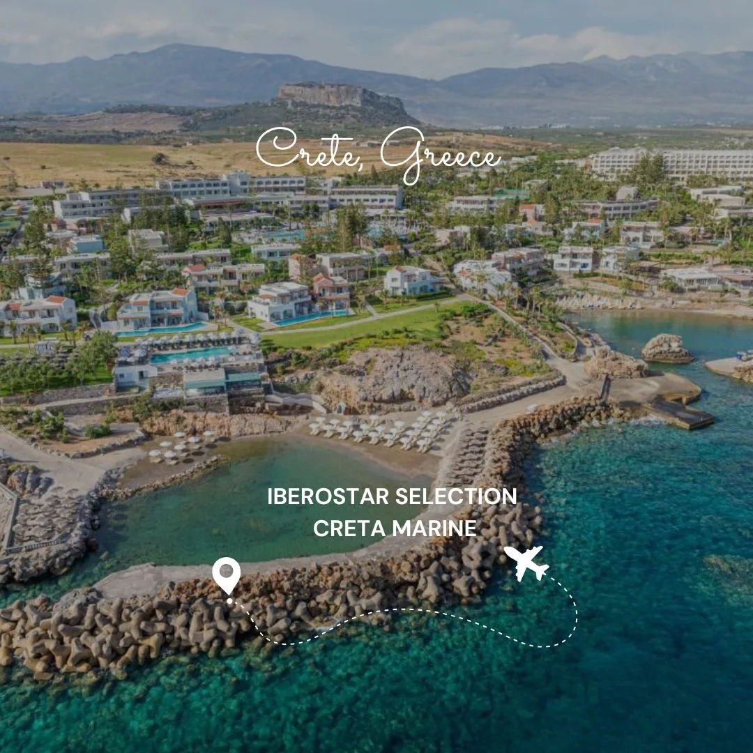 🌊✨ IBEROSTAR SELECTION CRETA MARINE &mdash; НОВЫЙ ВЗГЛЯД НА ОТДЫХ НА КРИТЕ ✨🌊
Отель, который недавно открылся после полной реновации, и теперь выглядит современно, стильно и очень по-европейски красиво.
Iberostar Selection Creta Marine &mdash; это 