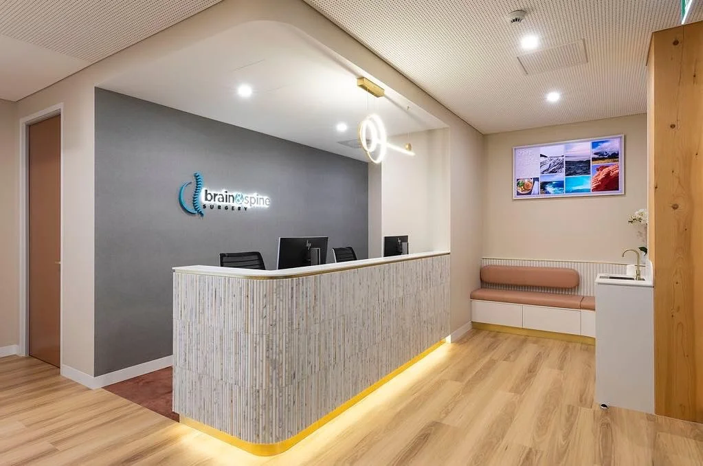 Transforming Spaces with Brilliance 🌟: Sleek LED lighting, a modern fit-out, and a strong illuminated wall logo brings this reception area to life. Where functionality meets aesthetics. 

#JSGELECTRICAL #fitout #ledlights #reception