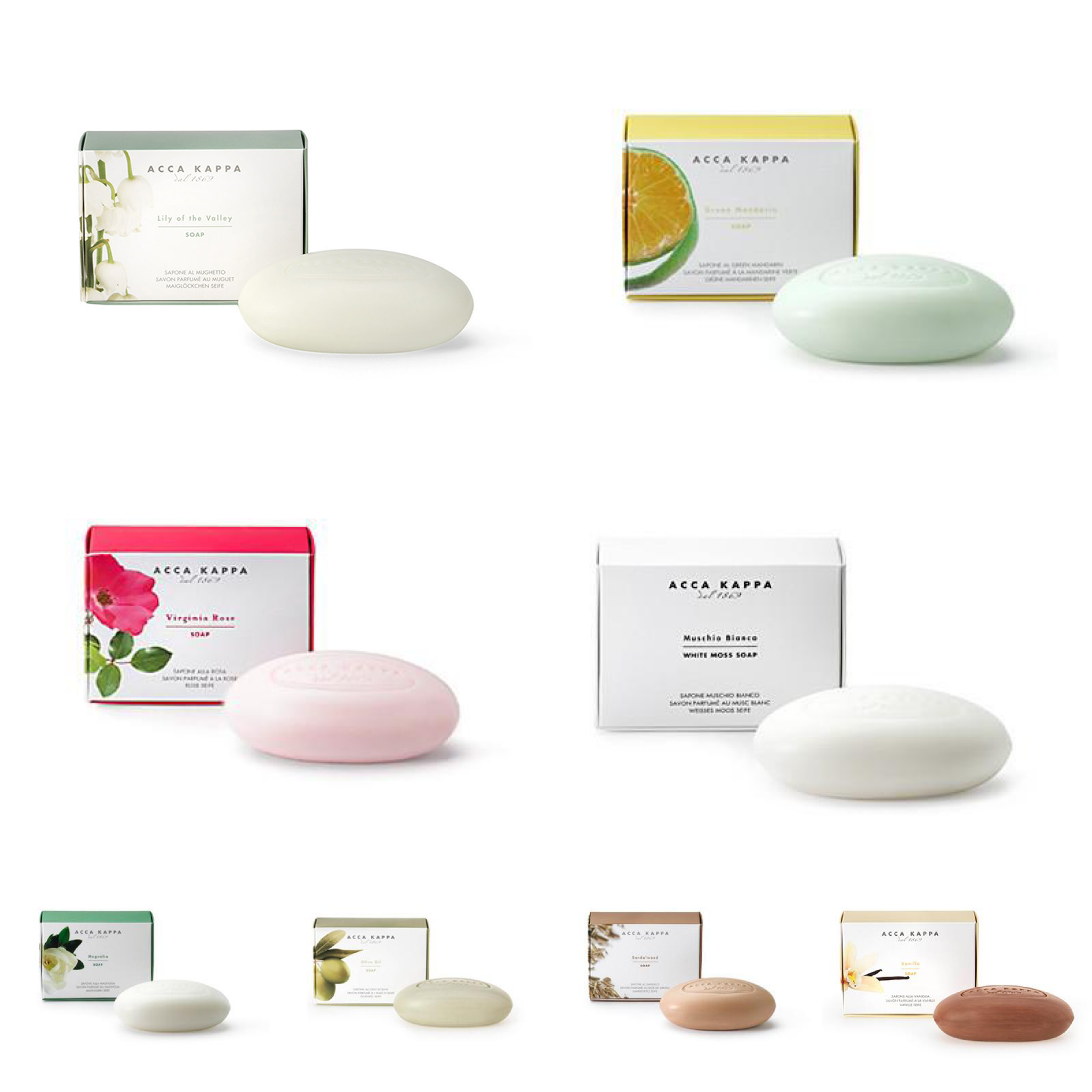 Acca Kappa Triple Cold-Milled Soap