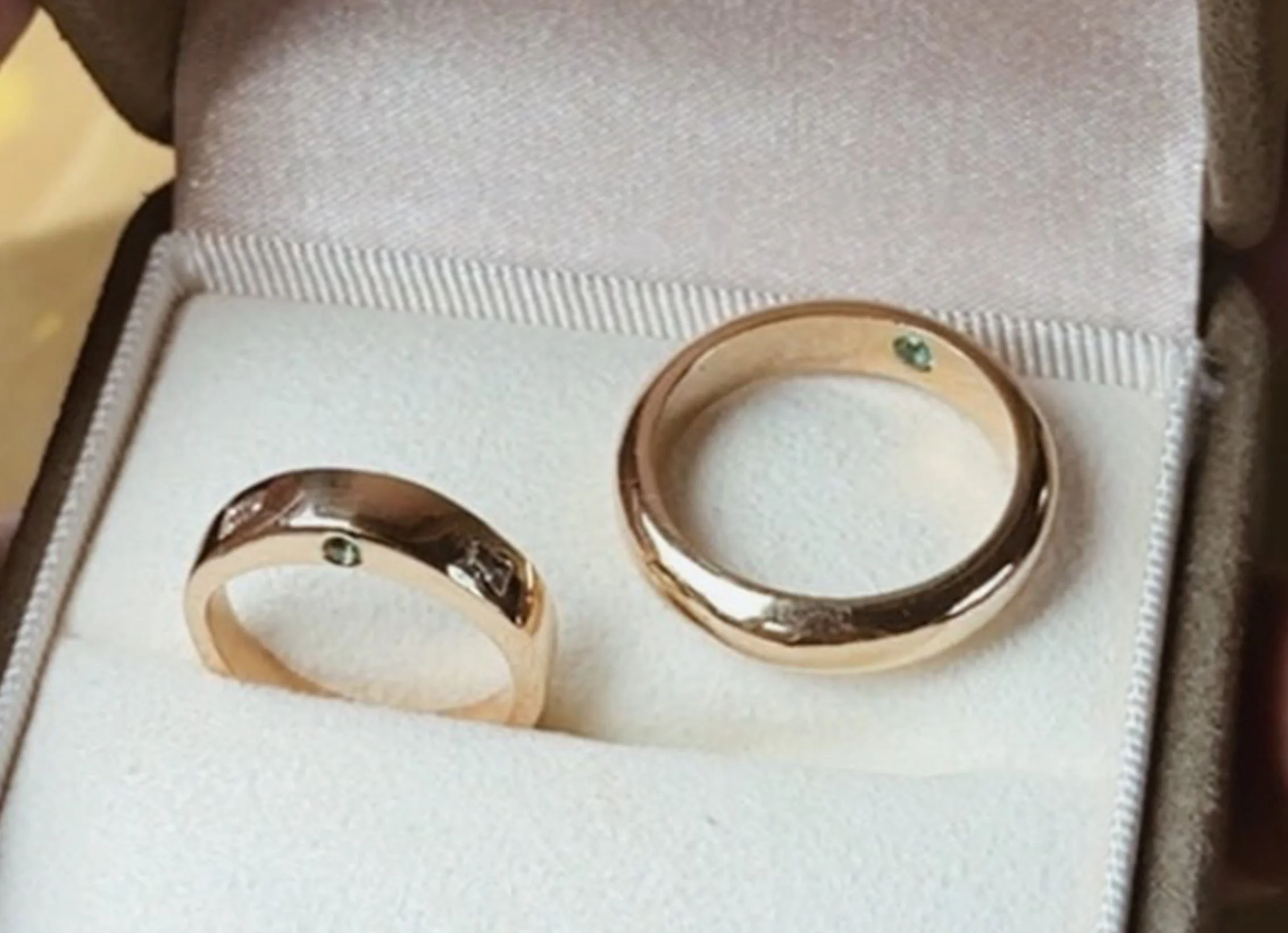 Bespoke Wedding Band Set