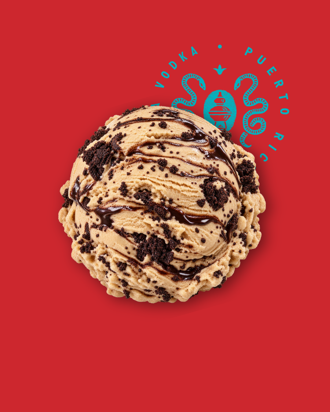 Choco Peanut Bravada Ice Cream Scoop
