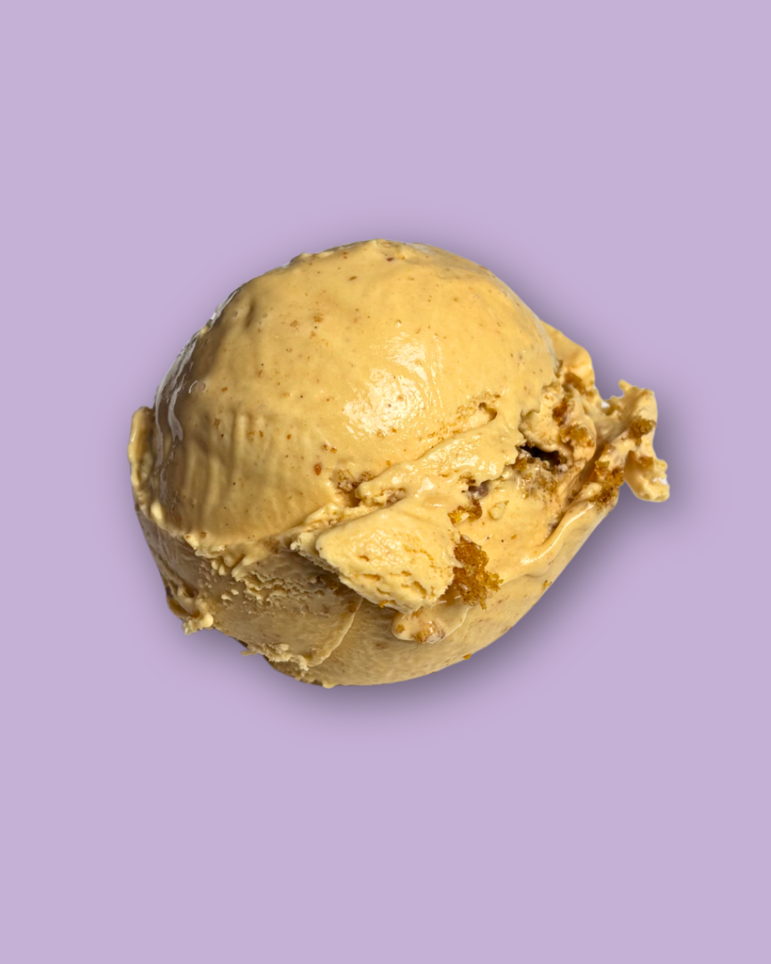 Pumpkin Cheesecake Ice Cream Scoop