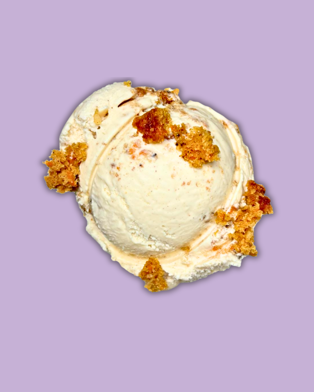 Carrot Cake Ice Cream Scoop