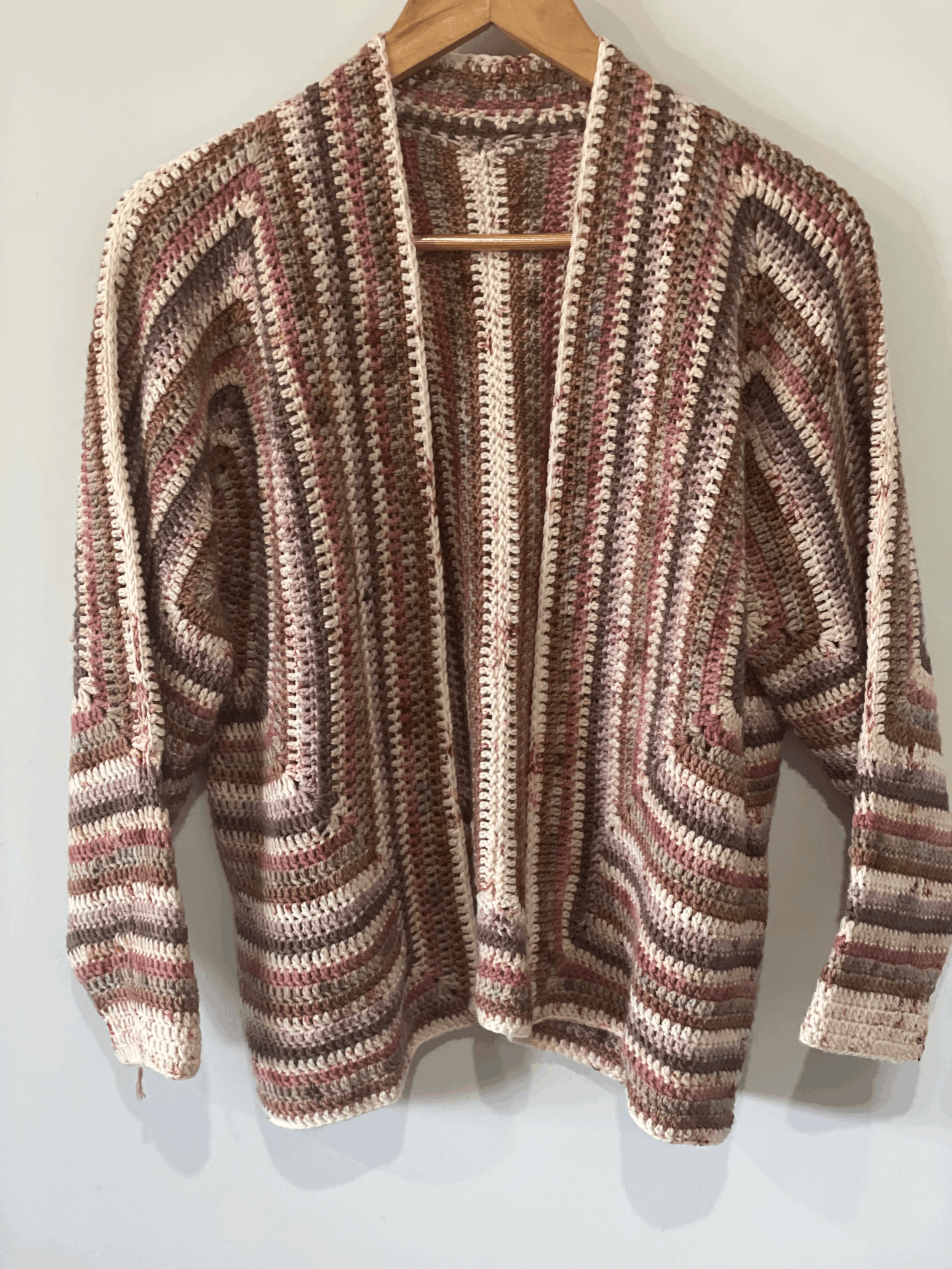 Hexagon Crochet Cardi Pattern Download