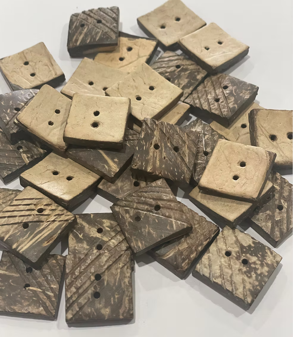 Large Square Buttons