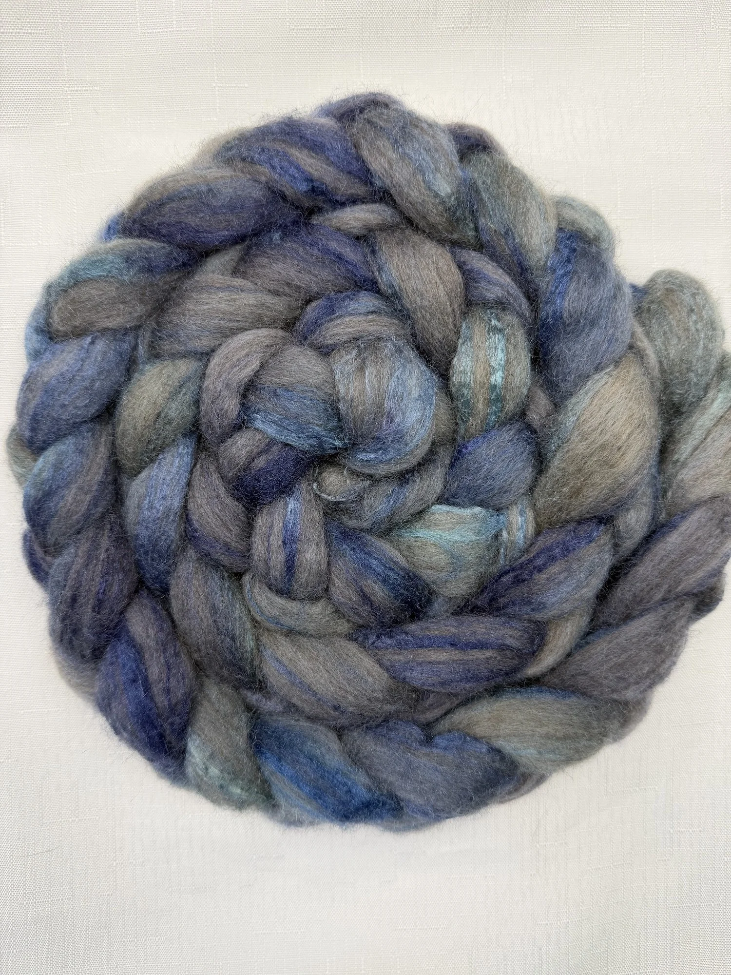Pacific Ocean Corriedale Tussah Silk