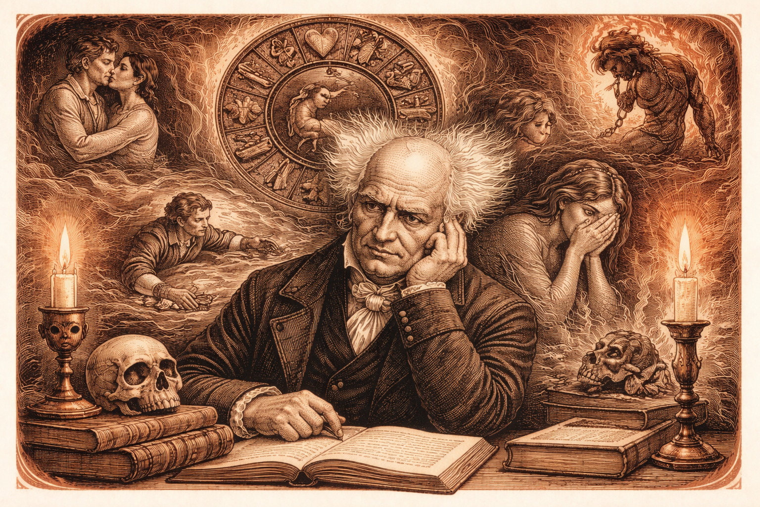 Why We Suffer: What Arthur Schopenhauer Understood About the Human Mind