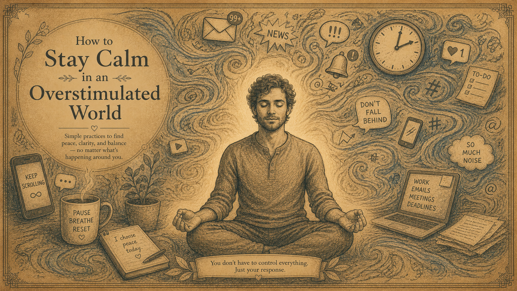 How to Stay Calm in an Overstimulated World