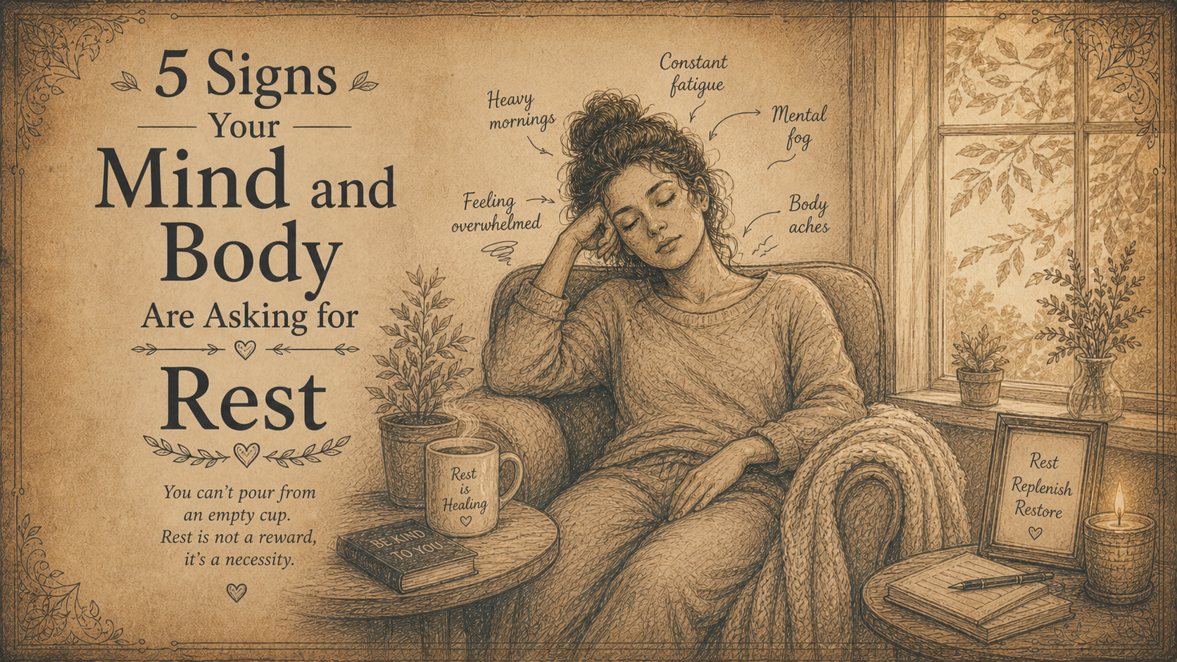 5 Signs Your Mind and Body Are Asking for Rest