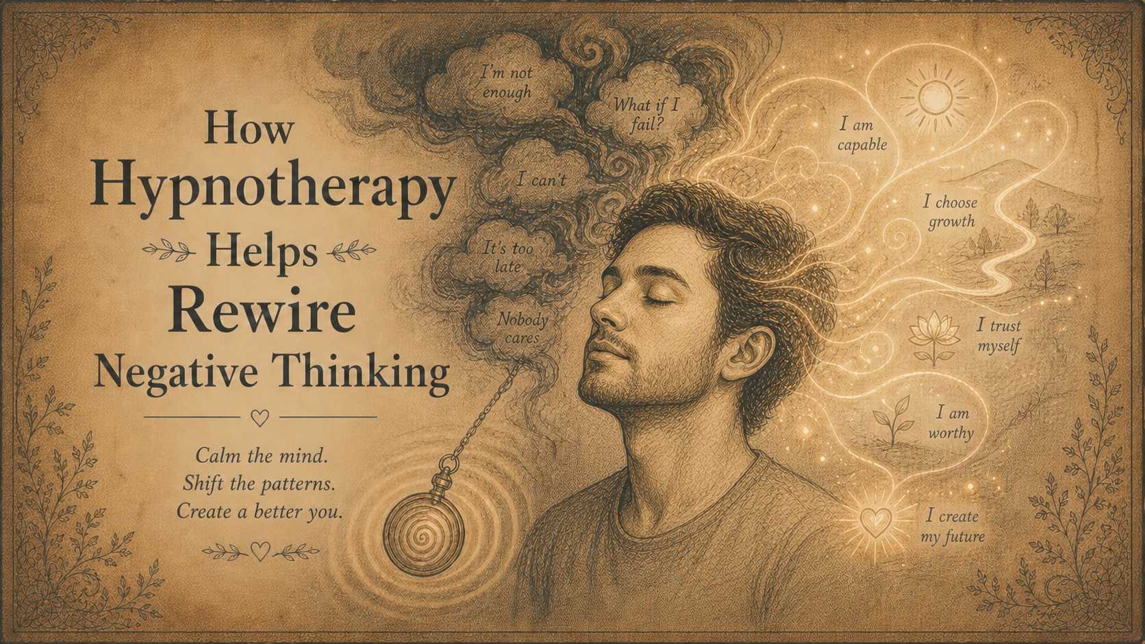 How Hypnotherapy Helps Rewire Negative Thinking