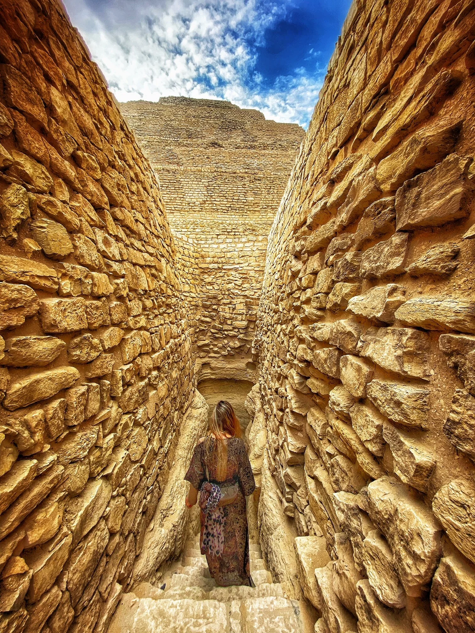 Ancient Passageway Fine Art Print