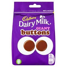 CADBURY Giant Buttons Pouch 95g