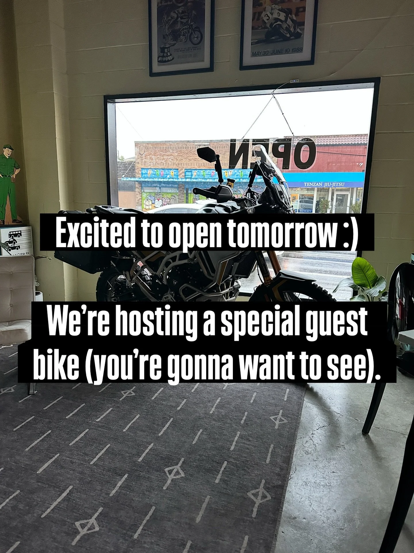 Drum Roll&hellip;

Hosting a special guest for the next couple weeks! 
Hint: ITWILL TAKE YOU ANYWHERE YOU WANT TO GO. 

Watch this space. :)