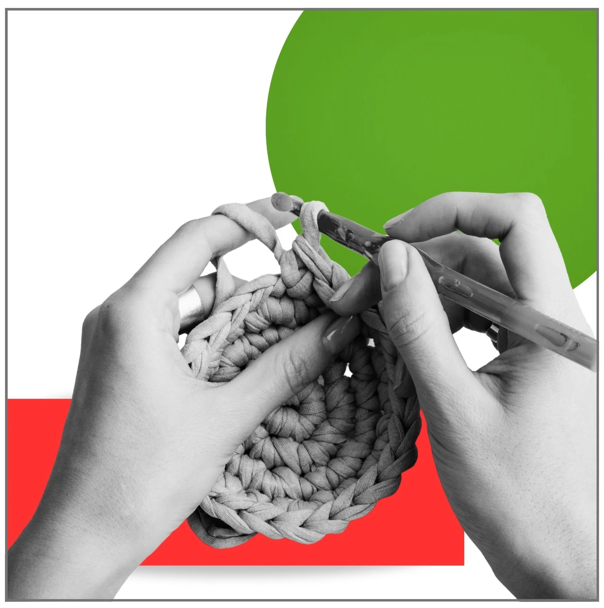 Crochet Circle w/ Rainier Ravens