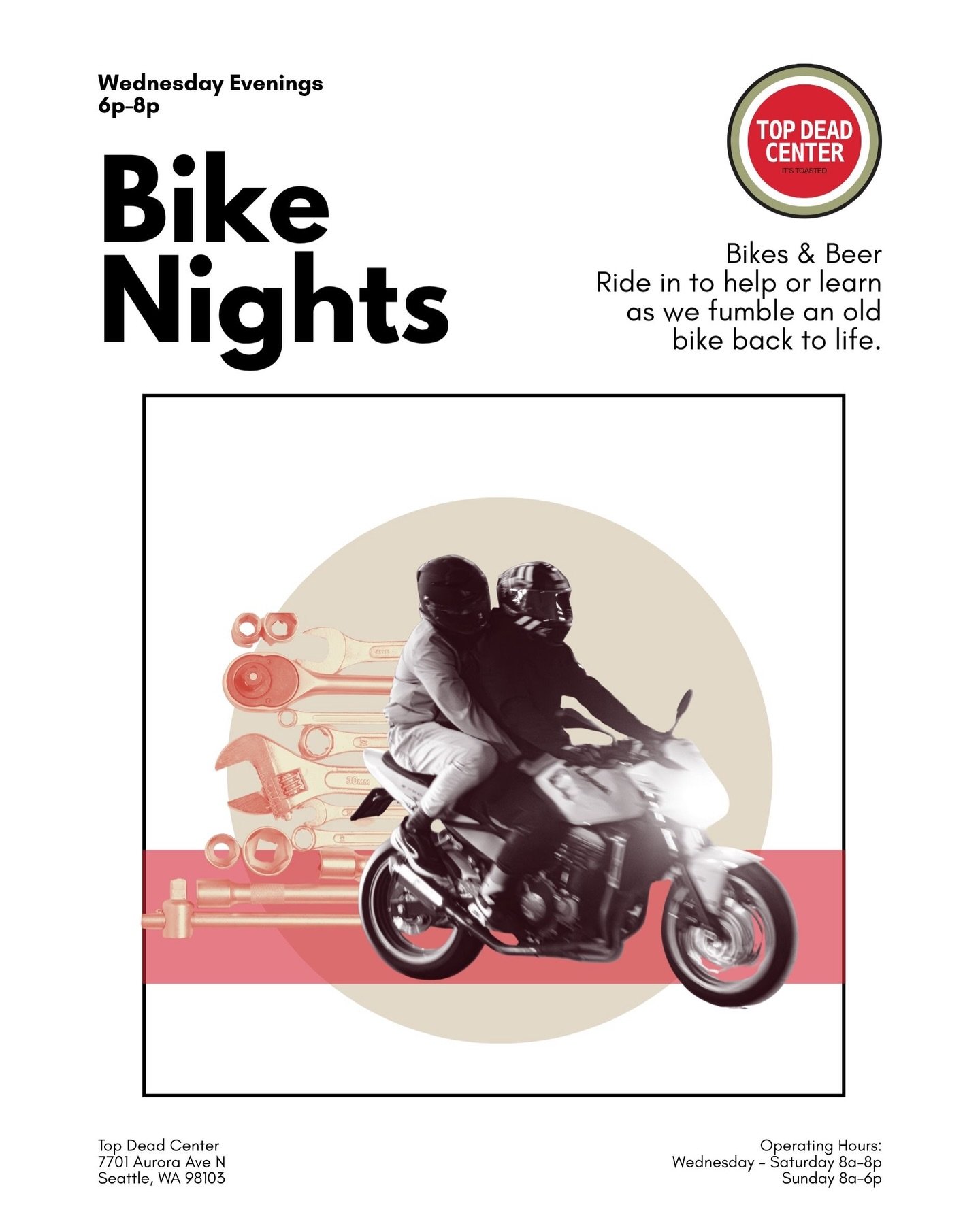 Tolerable weather? (check)

Let&rsquo;s gooo!  Come preview the new bar setup :)