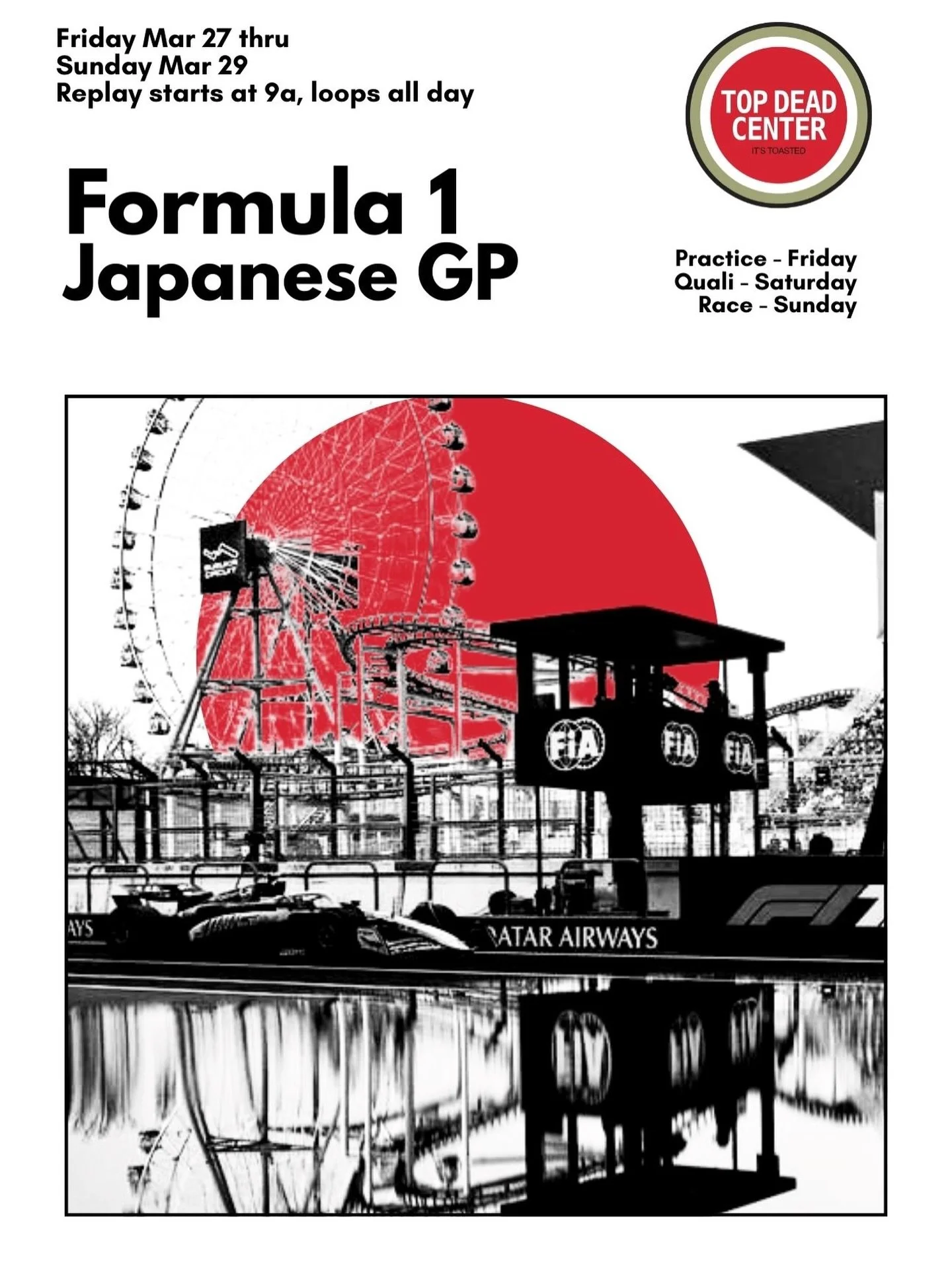 Practice today, Quali Saturday, Race on Sunday - all staring at 9:30a

#f1 #f1seattle #formula1inseattle