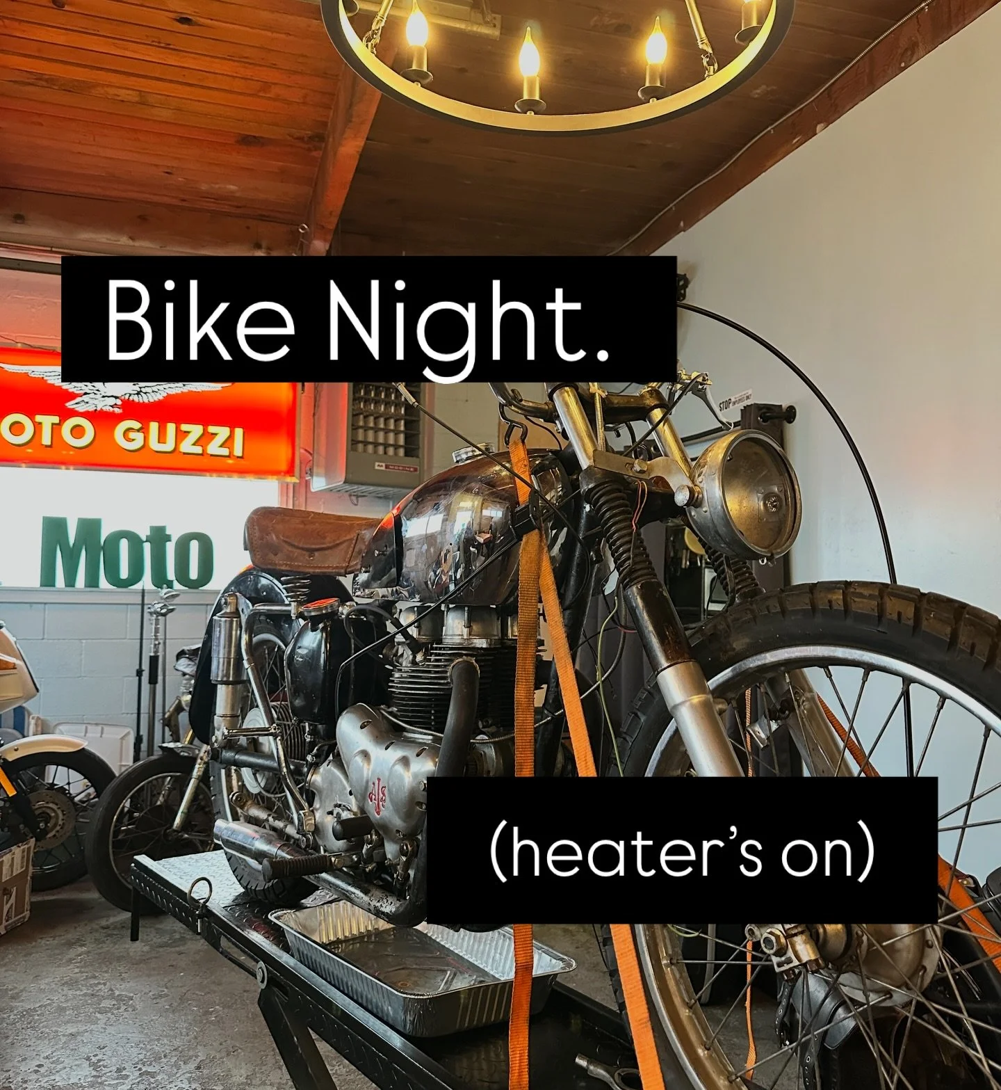 Back on the AJS - brackets!!