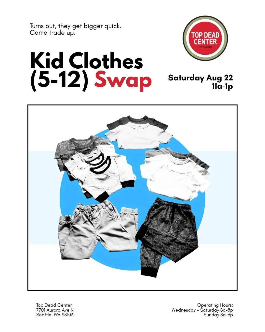 Saturday Swaps: Kids Clothes (5y-12y)