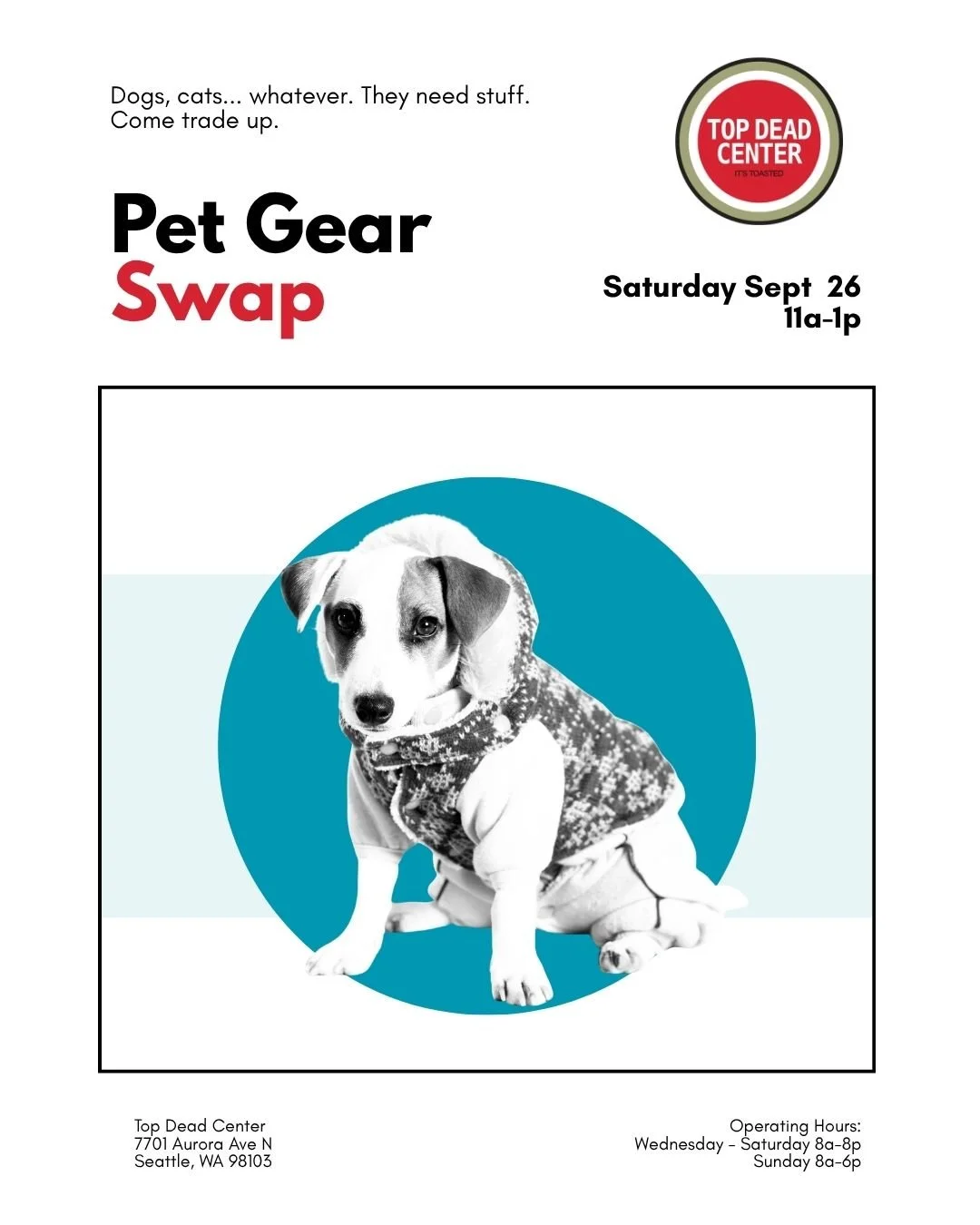 Saturday Swaps: Pet Gear