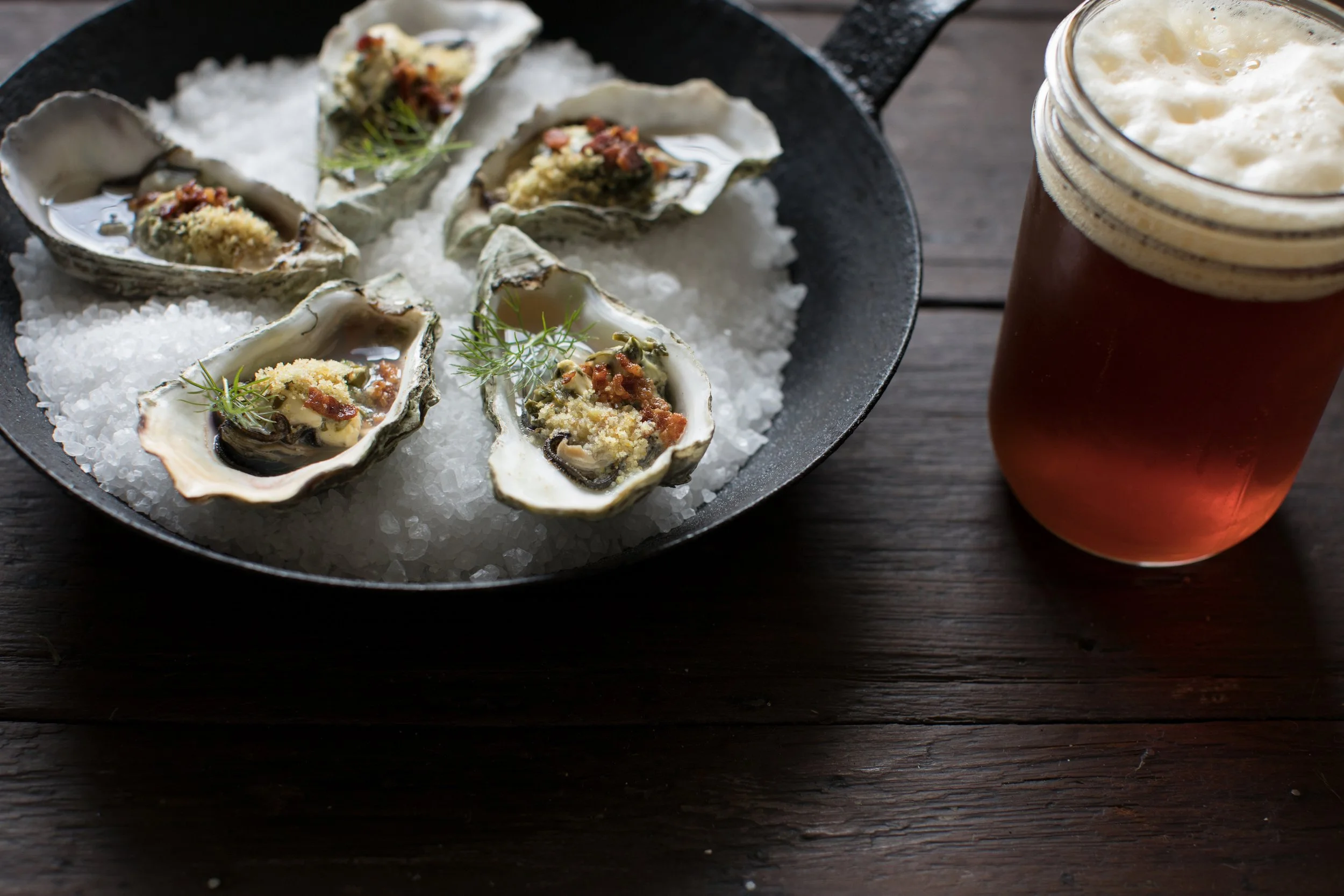 Half Price Oyster Mondays!