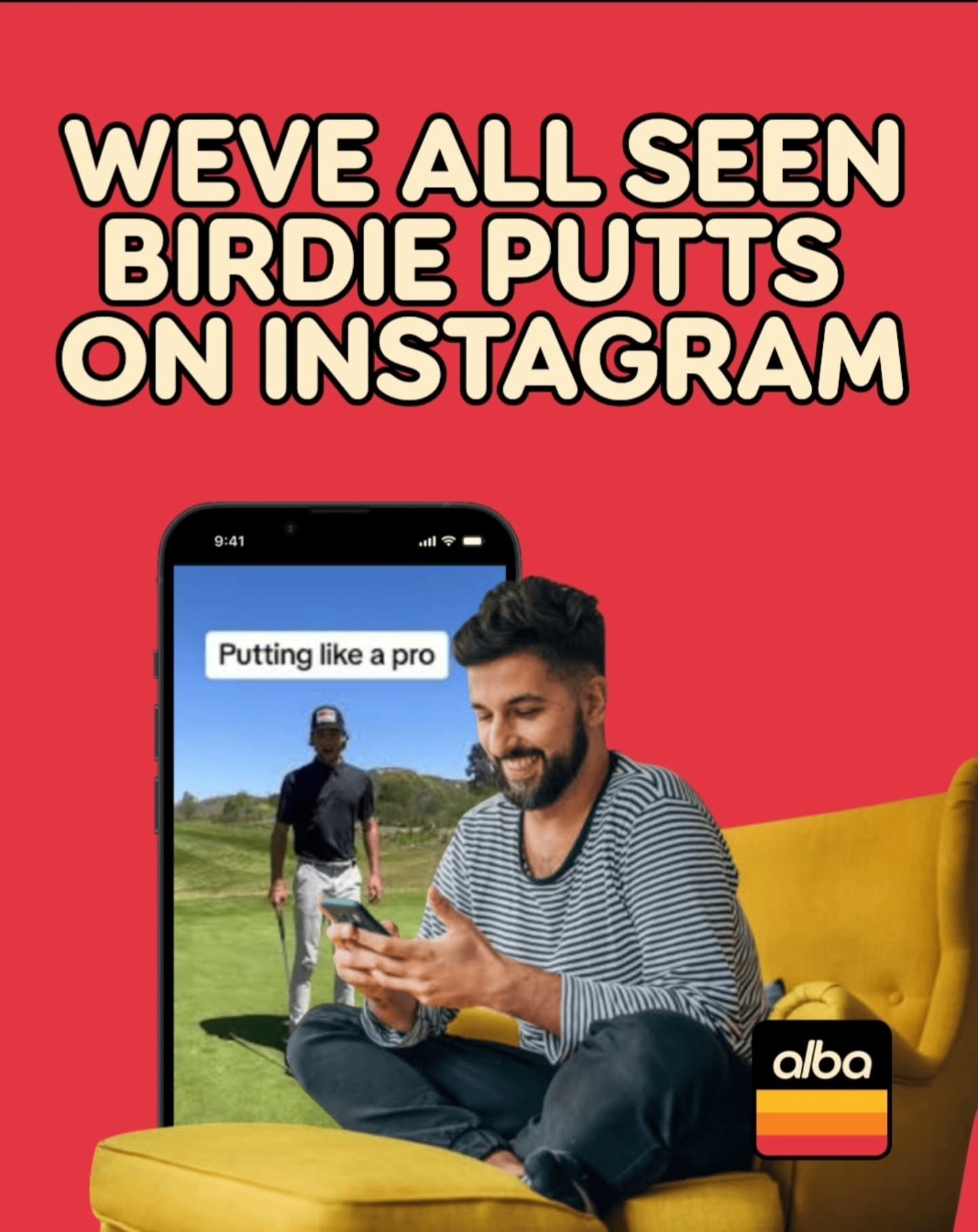 Seen enough birdies online?
Time to go make one... 🕳️

Sign up via link in bio.

#golf #golfcommunity #golflife #golfswingtips #golfbandits #golfapp #birdie #youtubegolf #putt #irl