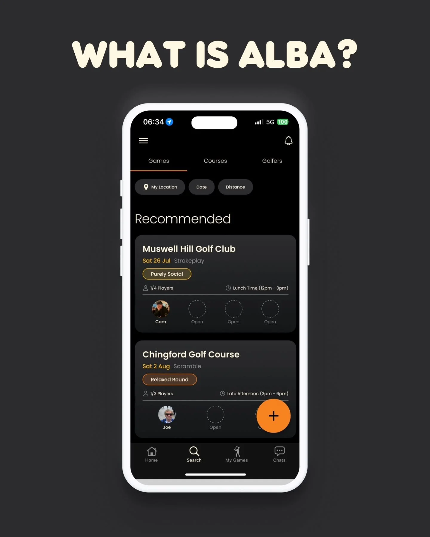 New to the page? Welcome! We've put together a quick guide to help you understand what Alba is, how it works, and why it's the fastest way to your best round.

#findyourpeople #playyourway #feelathome #golf with alba #digitalclubhouse #golfapp