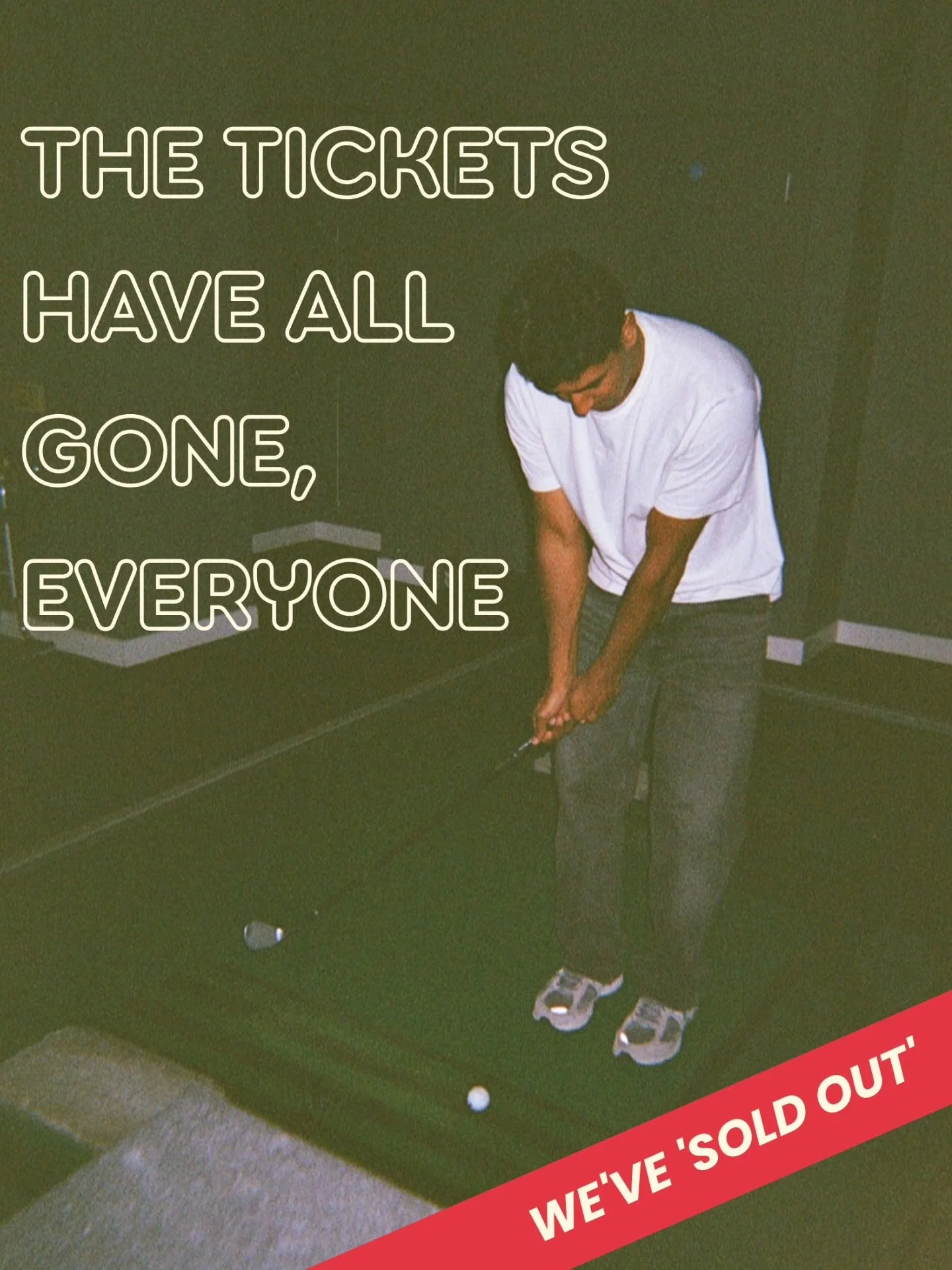 We are absolutely buzzin' that you guys signed up for a free golf event, with a free drink and free bay time 😏 

Jokesss. We are genuinely so excited to launch our app with you all at @golfrooms on the 16th October.

The team has been working really