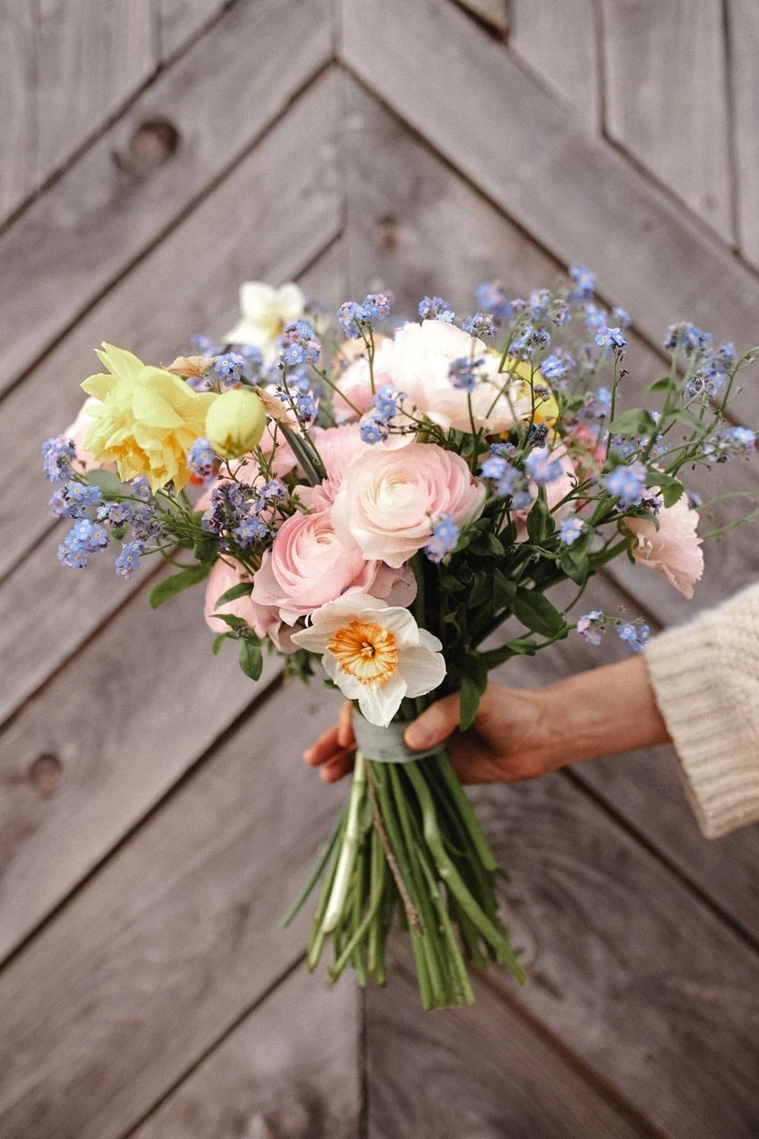 Šopek rož za mamo - velik