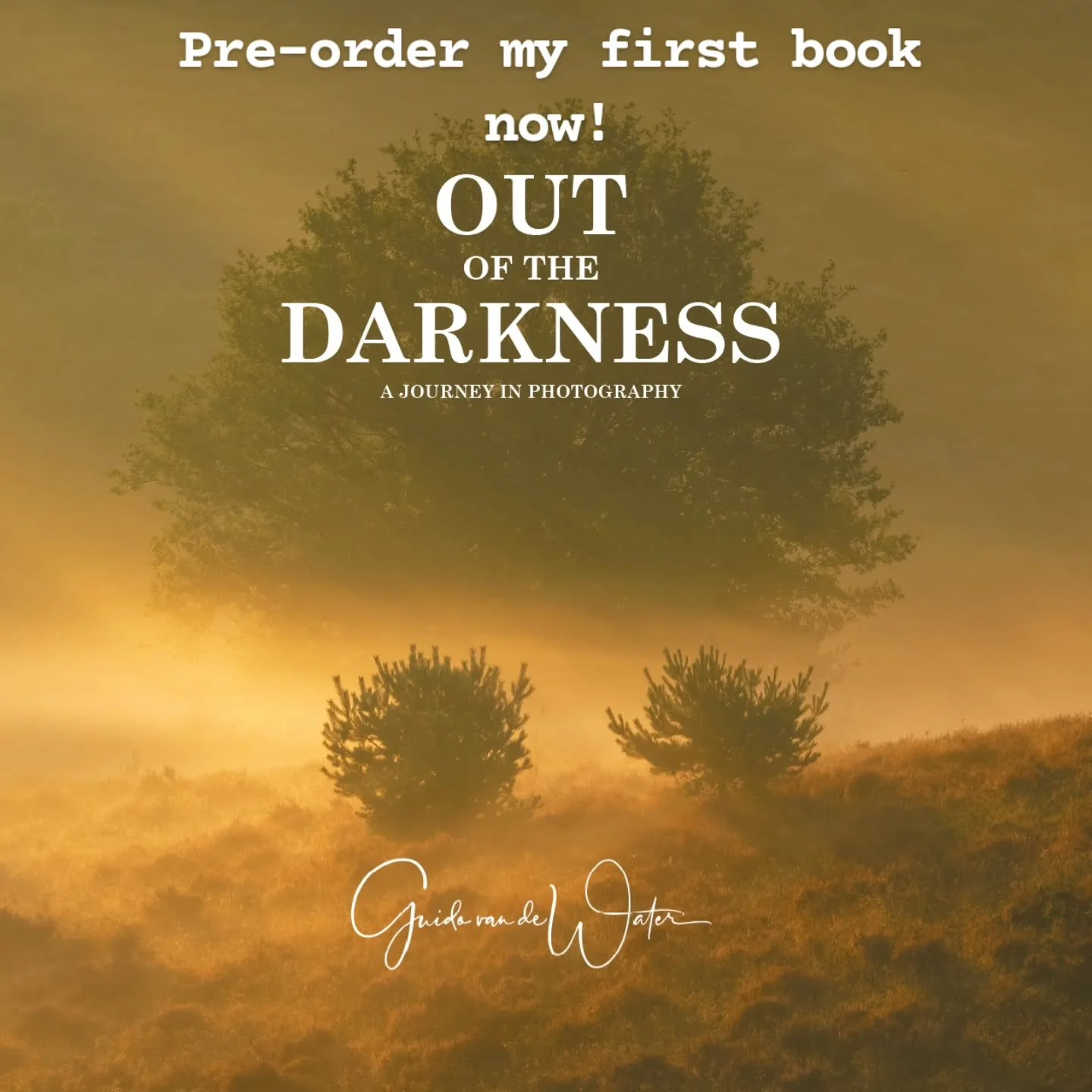 My first book Out of the Darkness is now available for pre-order! Visite my website to order : https://www.guidovandewater.nl/webshop

#omsystemcameras 
@omsystem.cameras